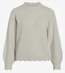 Strickpullover in Naturweiß von Vila