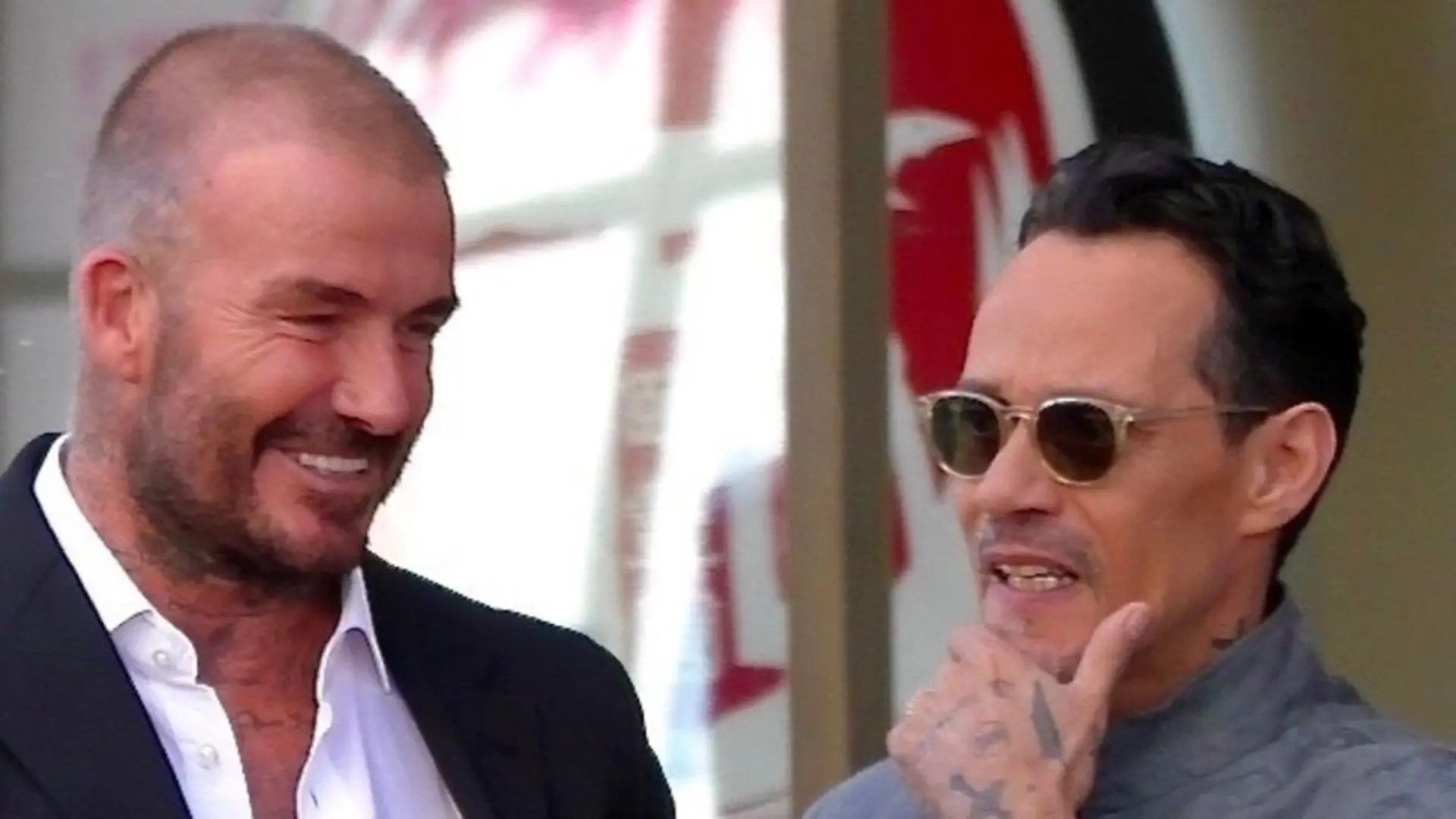 Marc Anthony und David Beckham sind seit Jahren befreundet.