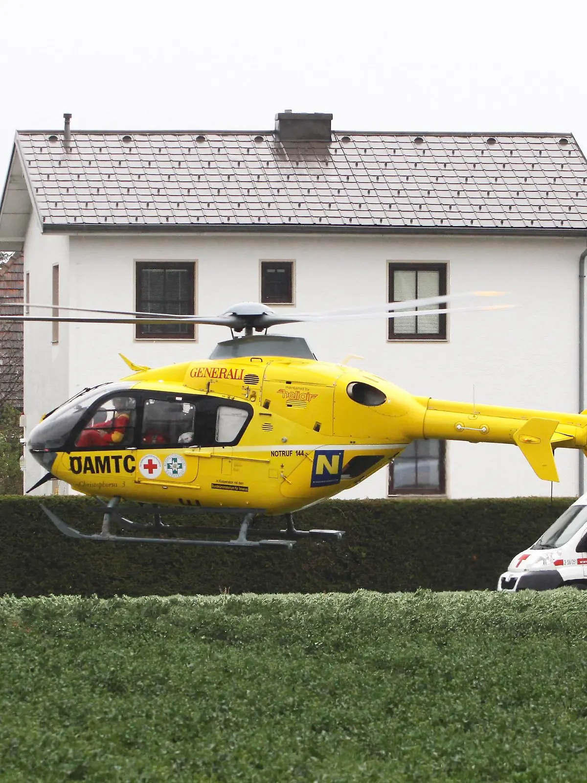 ÖAMTC Rettungshubschrauber Christophorus im Einsatz