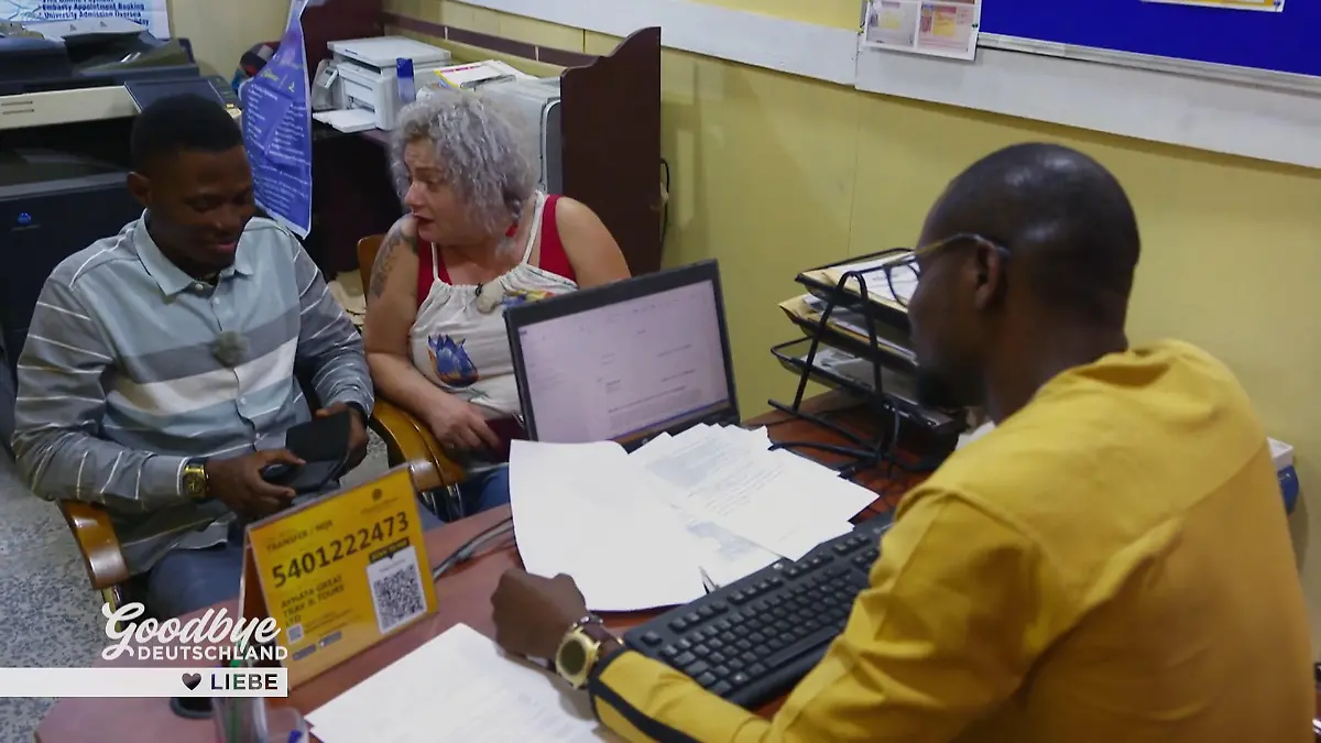 Susann und Ugo kämpfen um den Familiennachzug Visum-Termin mit Agent