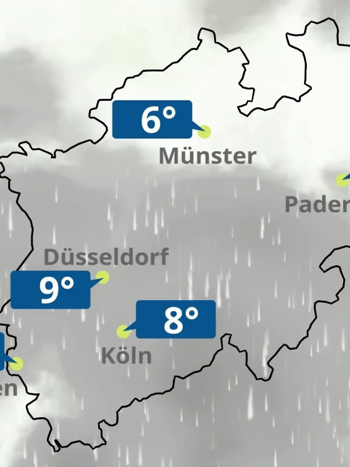 Bild zu: "Nordrhein-Westfalen: Wie wird das Wetter?"