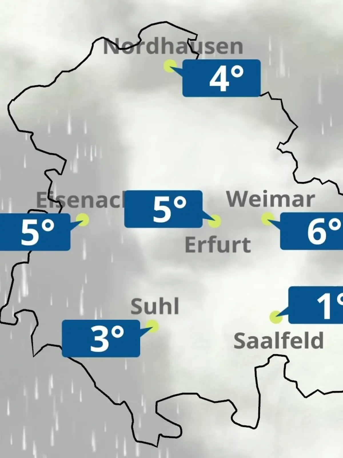 Bild zu: "Thüringen: Wie wird das Wetter?"
