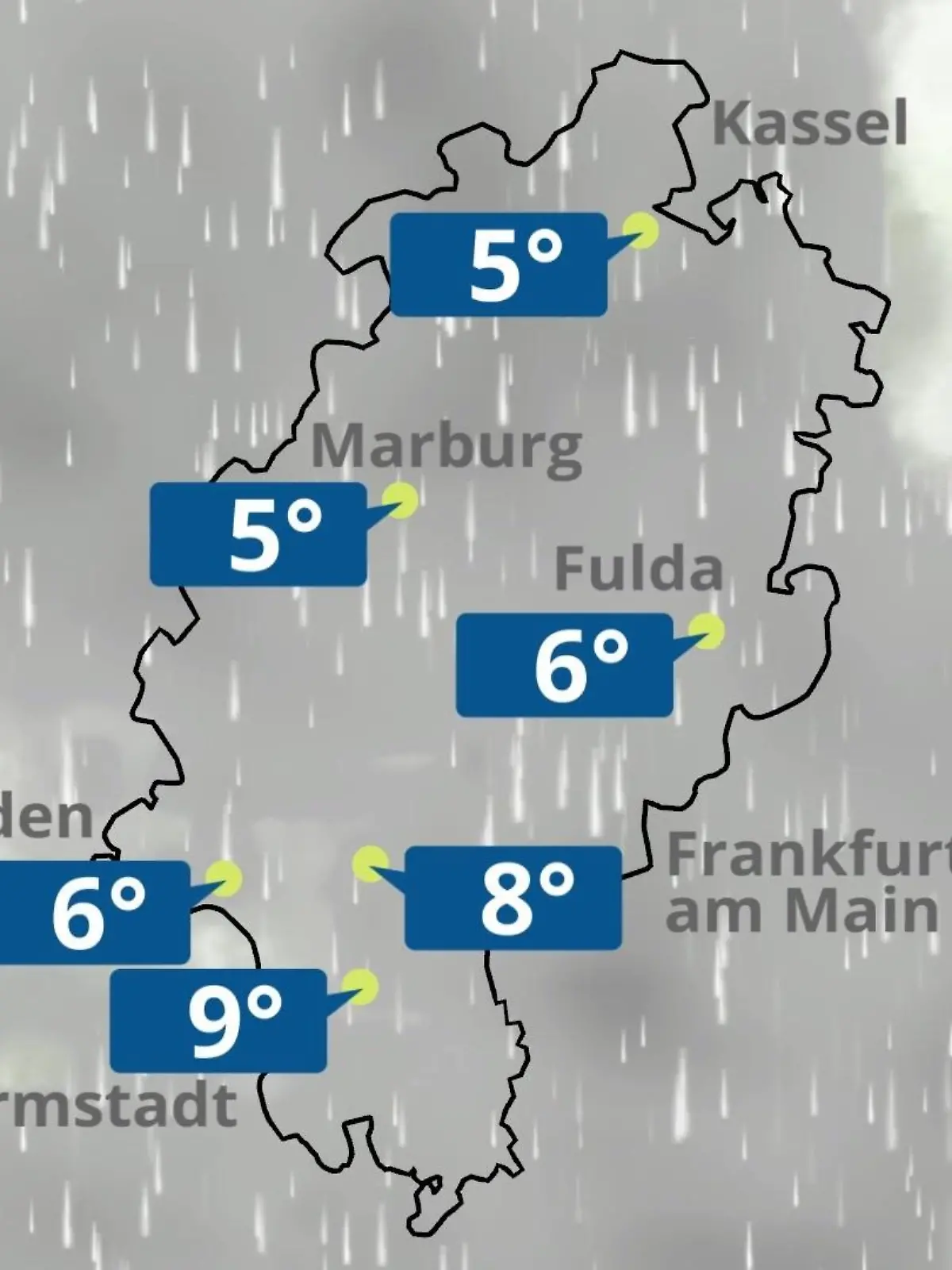 Bild zu: "Hessen: Wie wird das Wetter?"