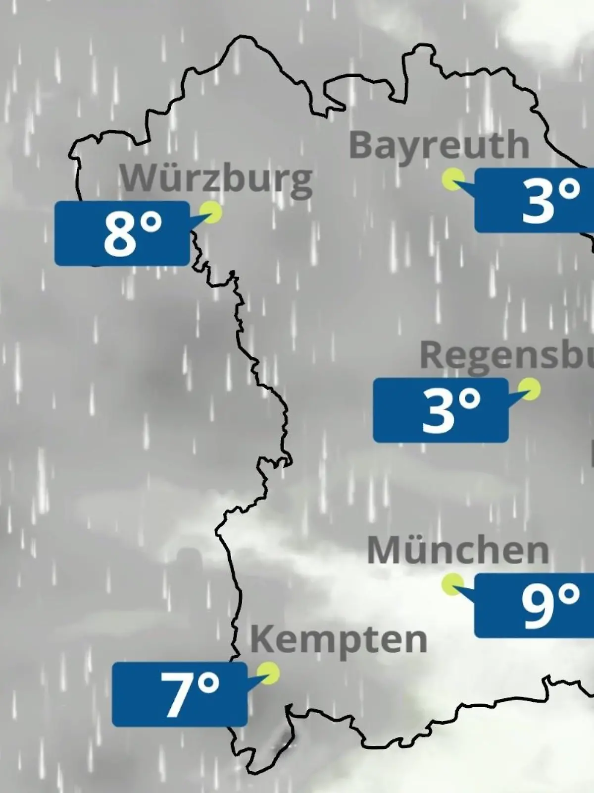Bild zu: "Bayern: Wie wird das Wetter?"