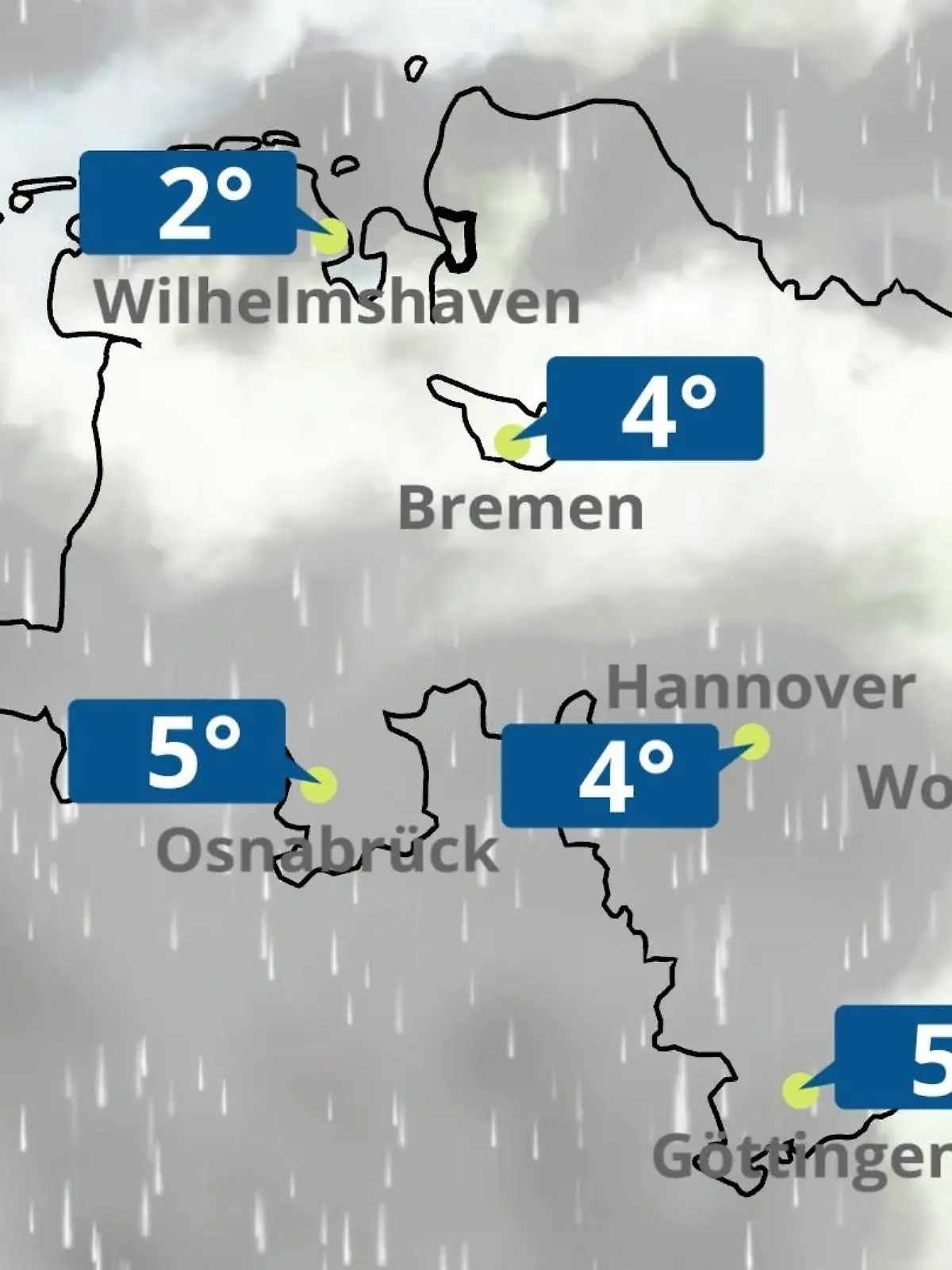 Bild zu: "Bremen und Niedersachsen: Wie wird das Wetter?"