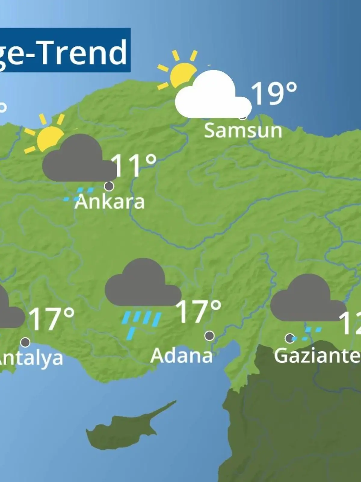 Bild zu: "Türkei: Wie wird das Wetter?"