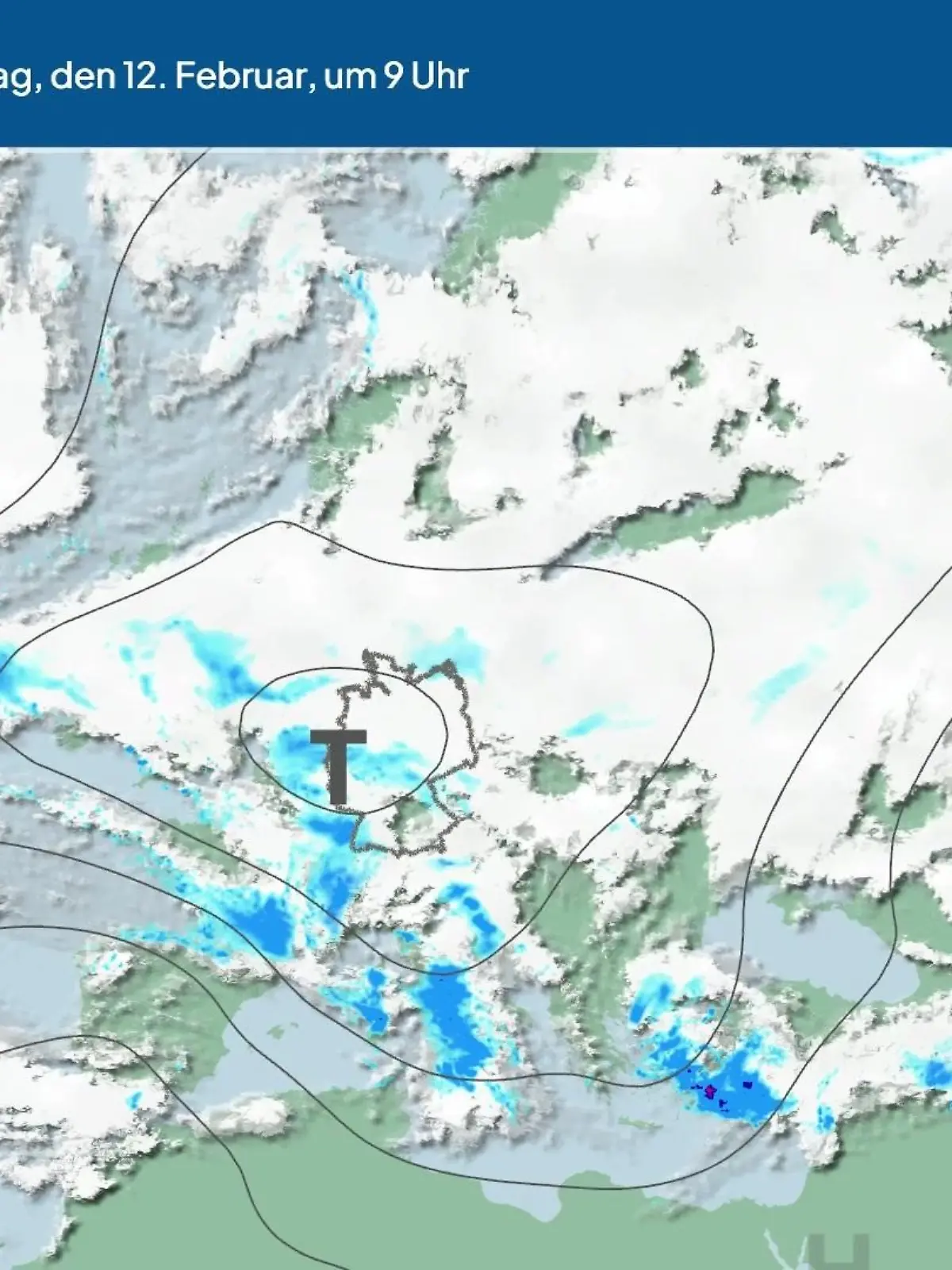 Bild zu: "Die Wetterlage der kommenden 5 Tage"