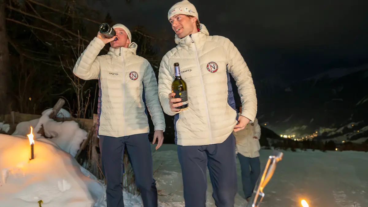 Johan Olav Botn und Sturla Holm Lægreid