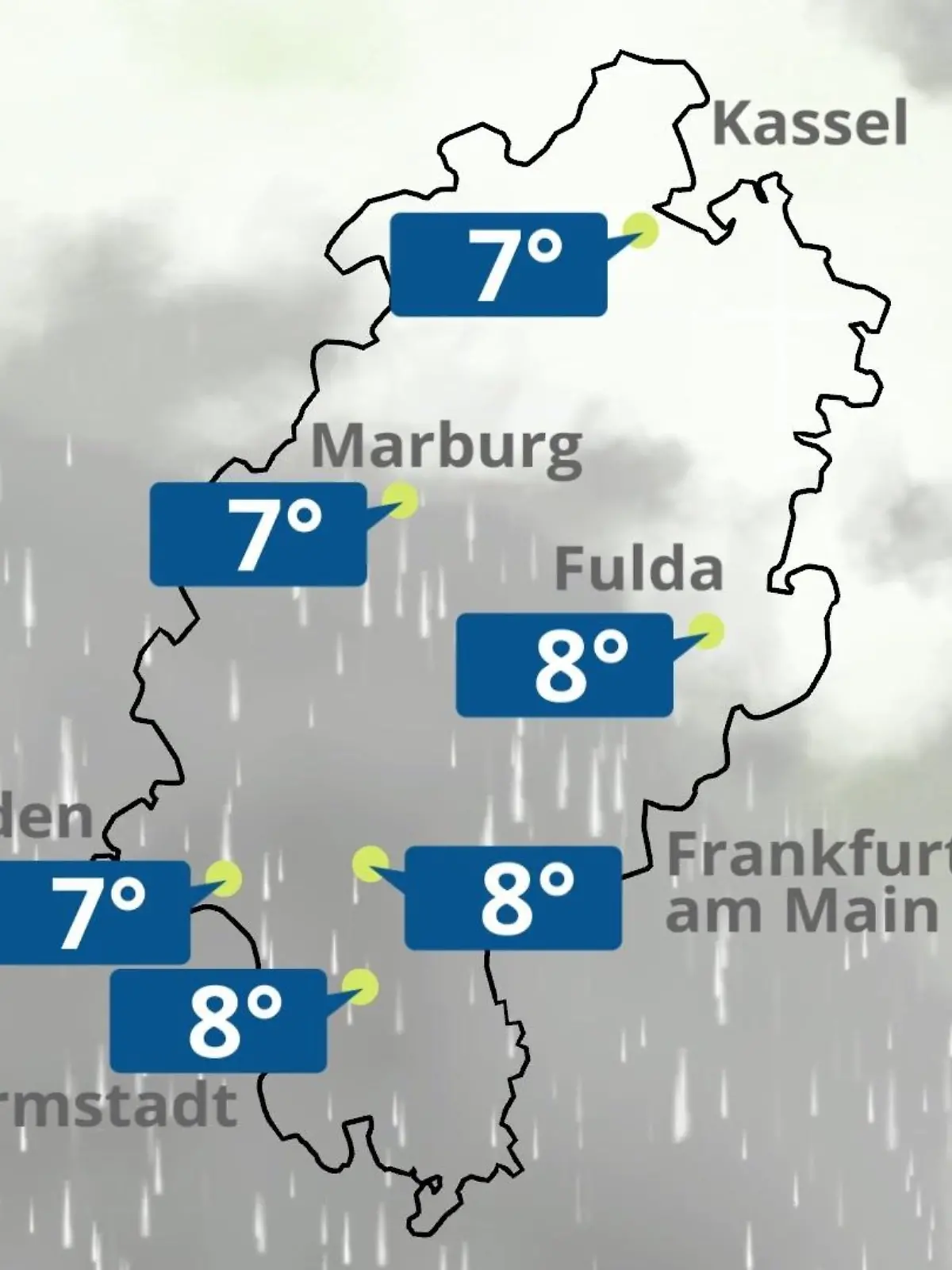 Bild zu: "Hessen: Wie wird das Wetter?"