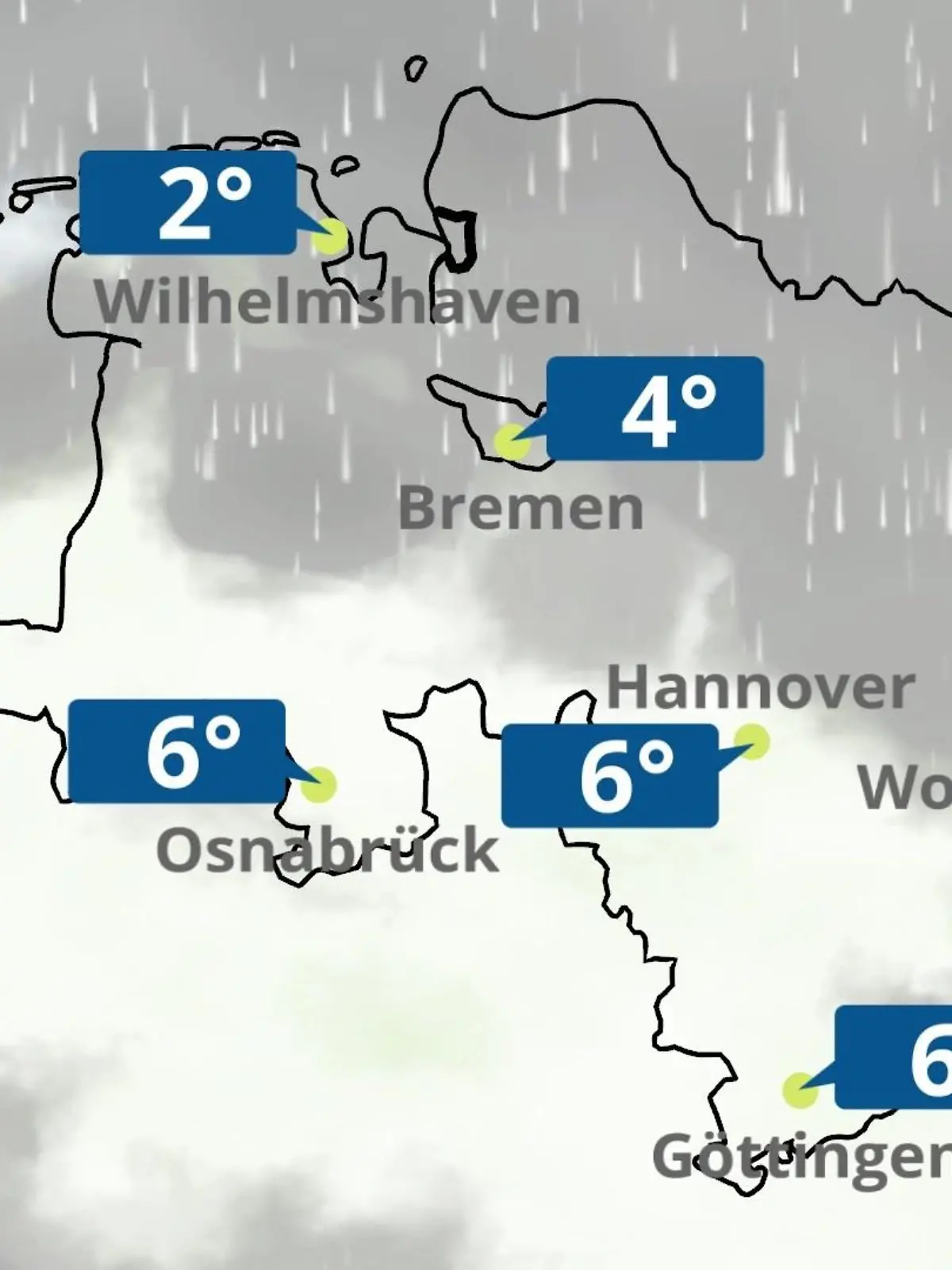 Bild zu: "Bremen und Niedersachsen: Wie wird das Wetter?"