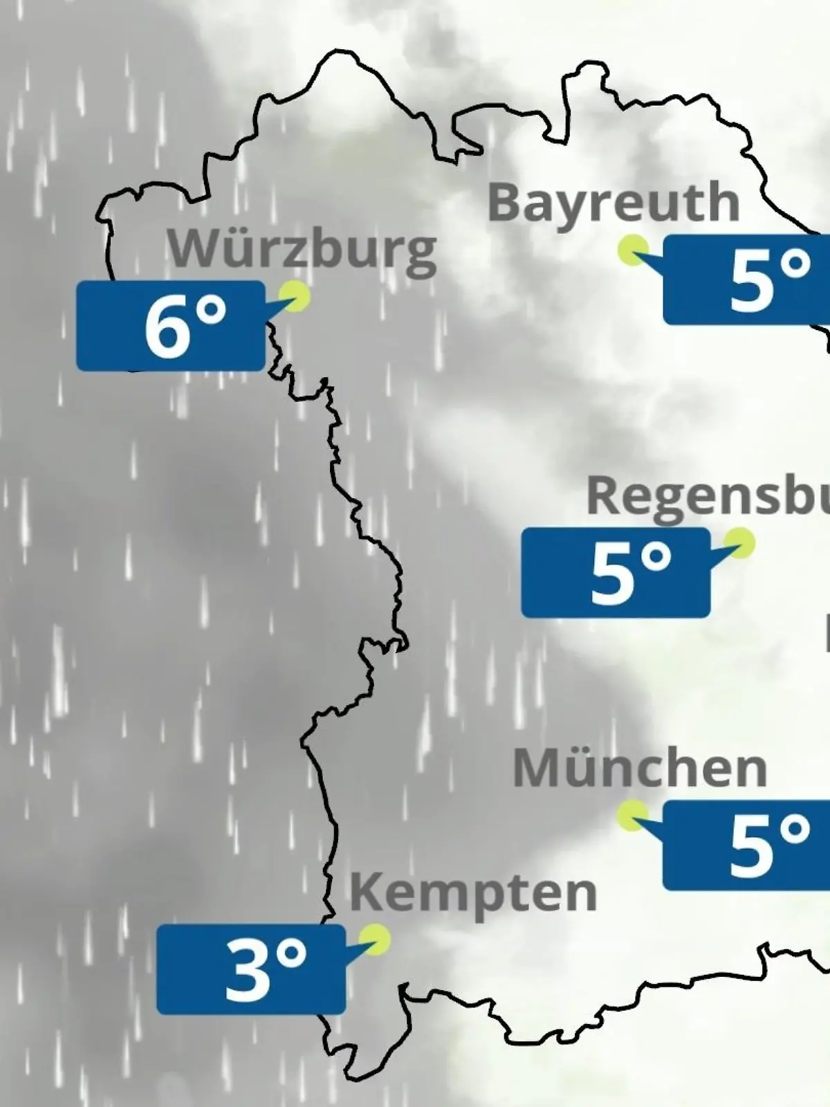 Bild zu: "Bayern: Wie wird das Wetter?"