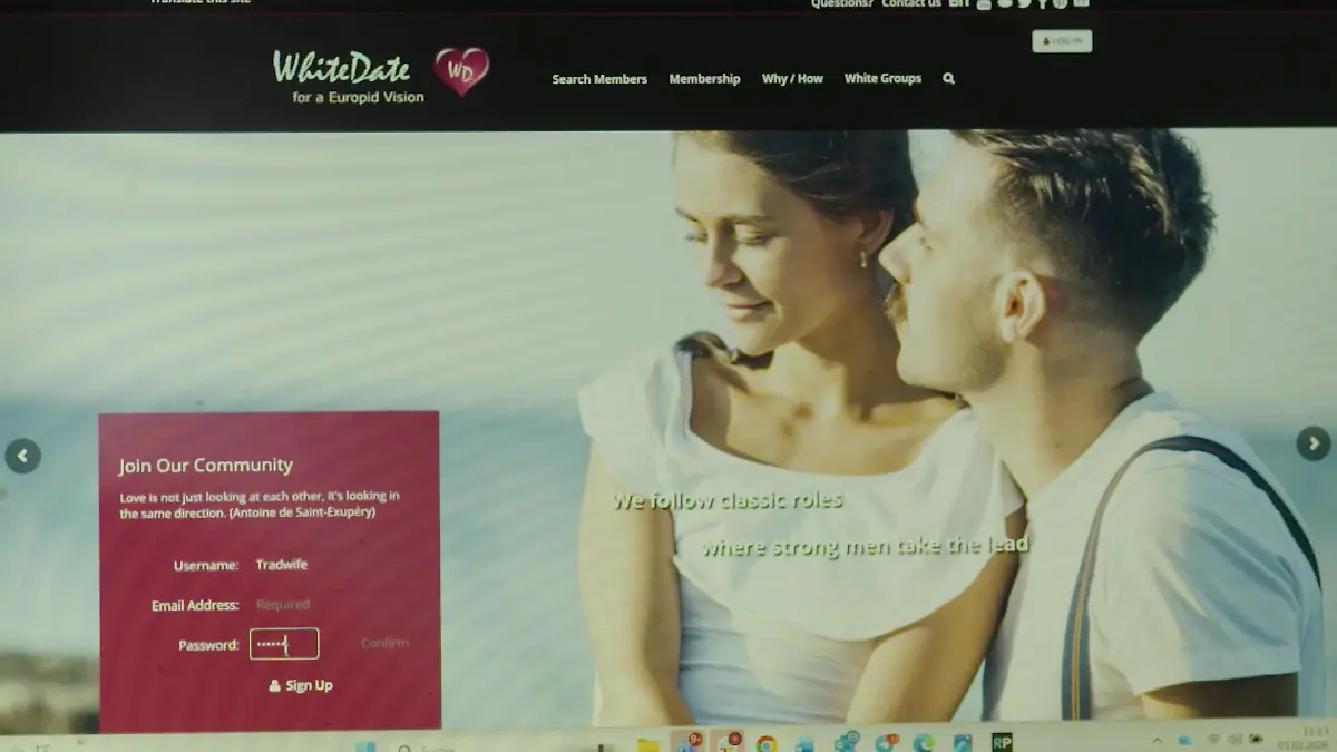 RTL undercover bei arischer Datingapp "WhiteDate" Flirten unter Rechtsradikalen