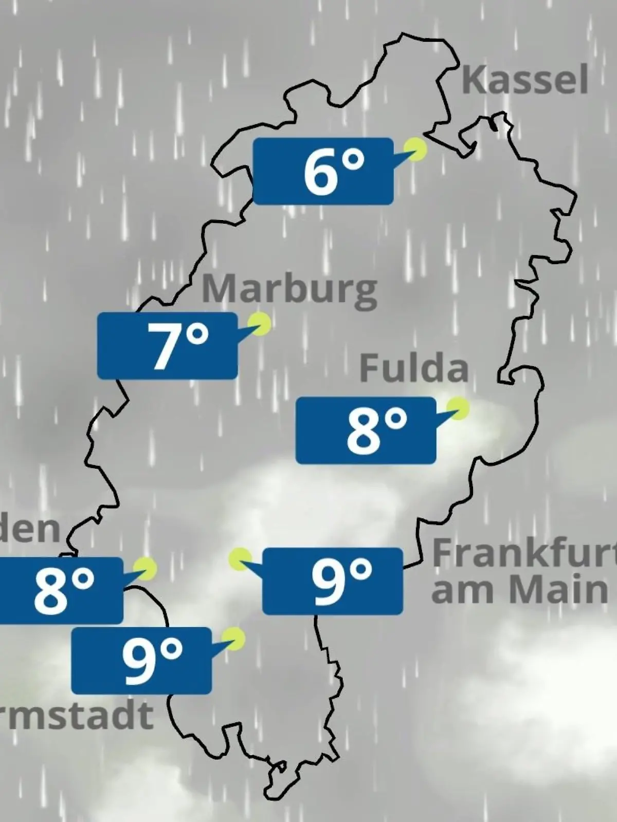 Bild zu: "Hessen: Wie wird das Wetter?"