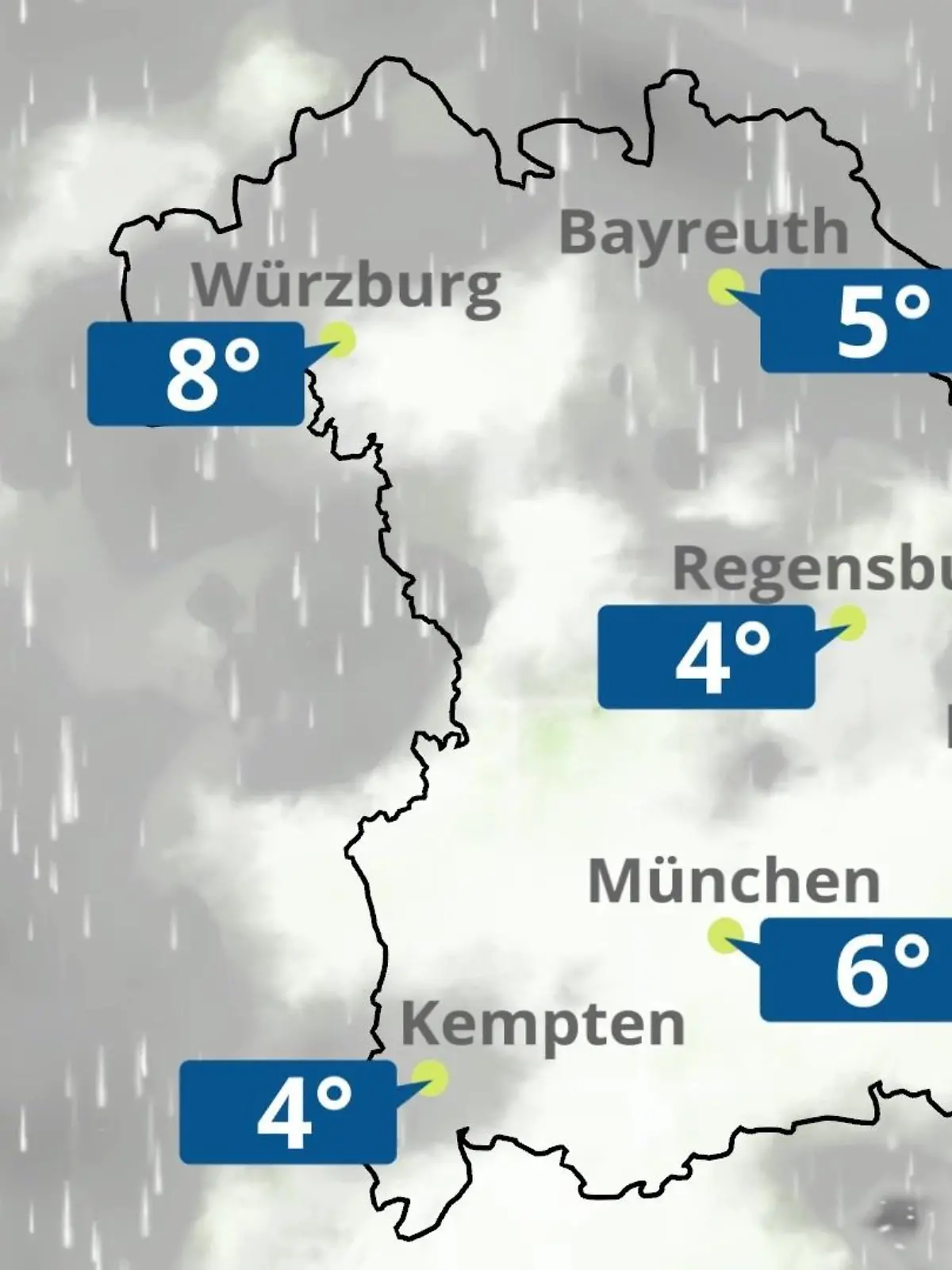 Bild zu: "Bayern: Wie wird das Wetter?"