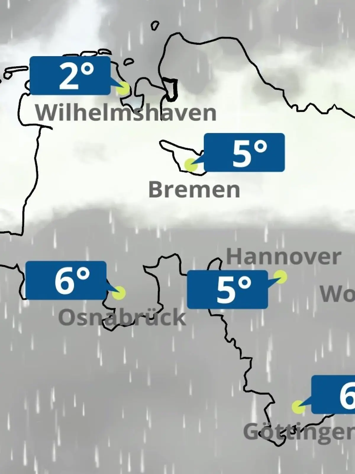 Bild zu: "Bremen und Niedersachsen: Wie wird das Wetter?"