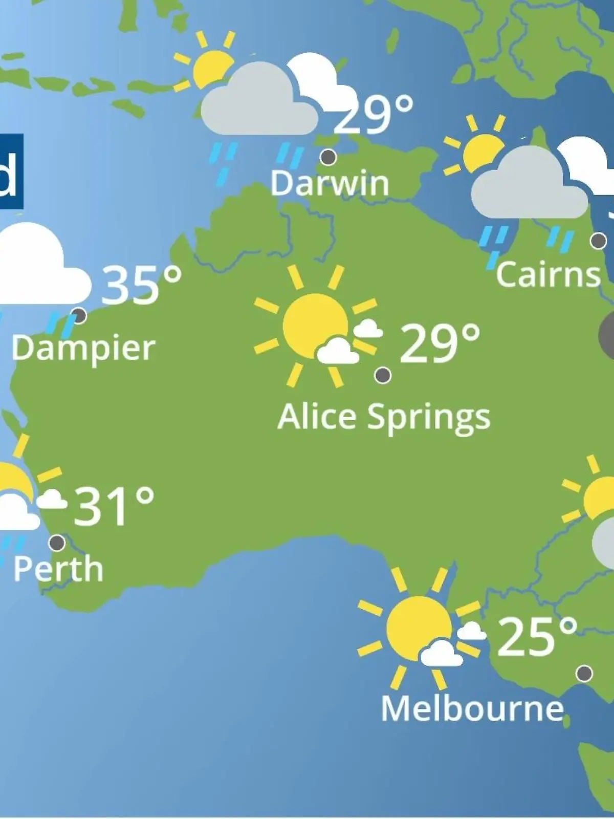 Bild zu: "Australien: Wie wird das Wetter?"