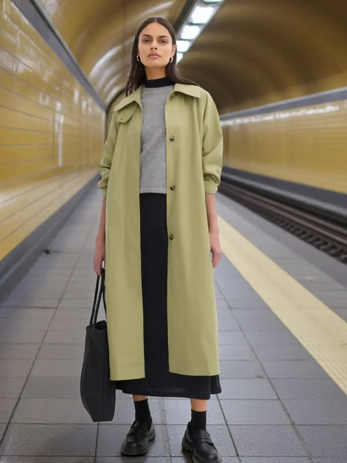 Trenchcoat von Bonprix.