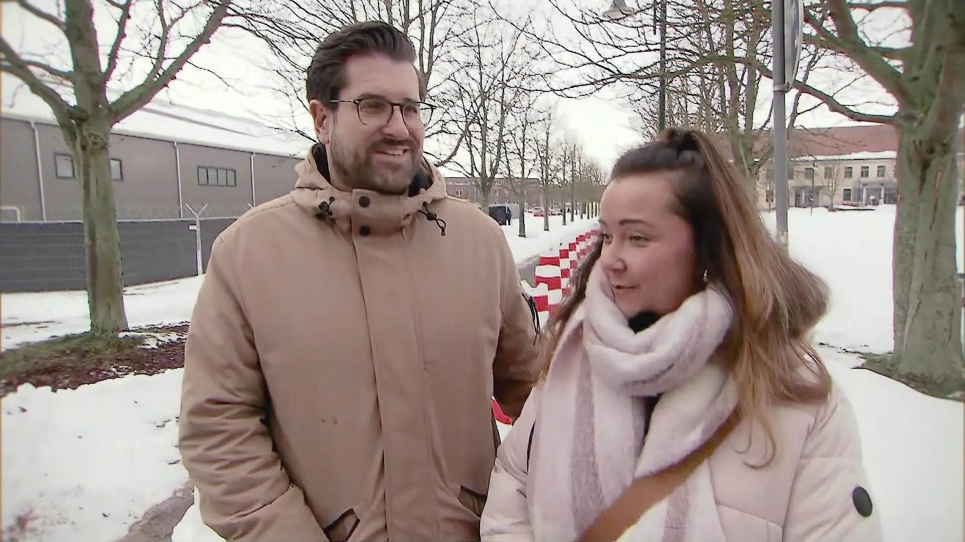 Familie Willer ist erleichtert, die junge Frau endlich getroffen zu haben.