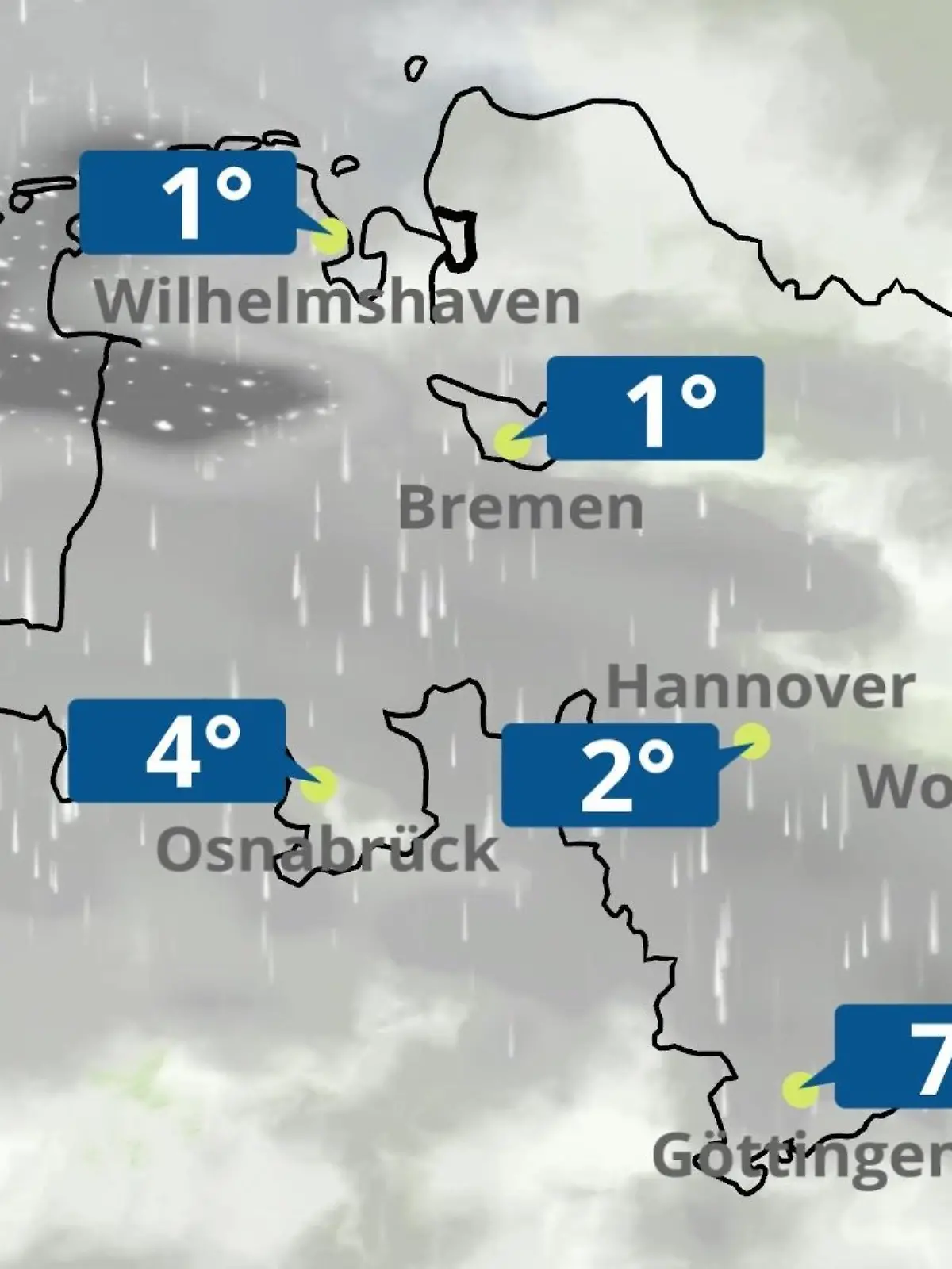 Bild zu: "Bremen und Niedersachsen: Wie wird das Wetter?"