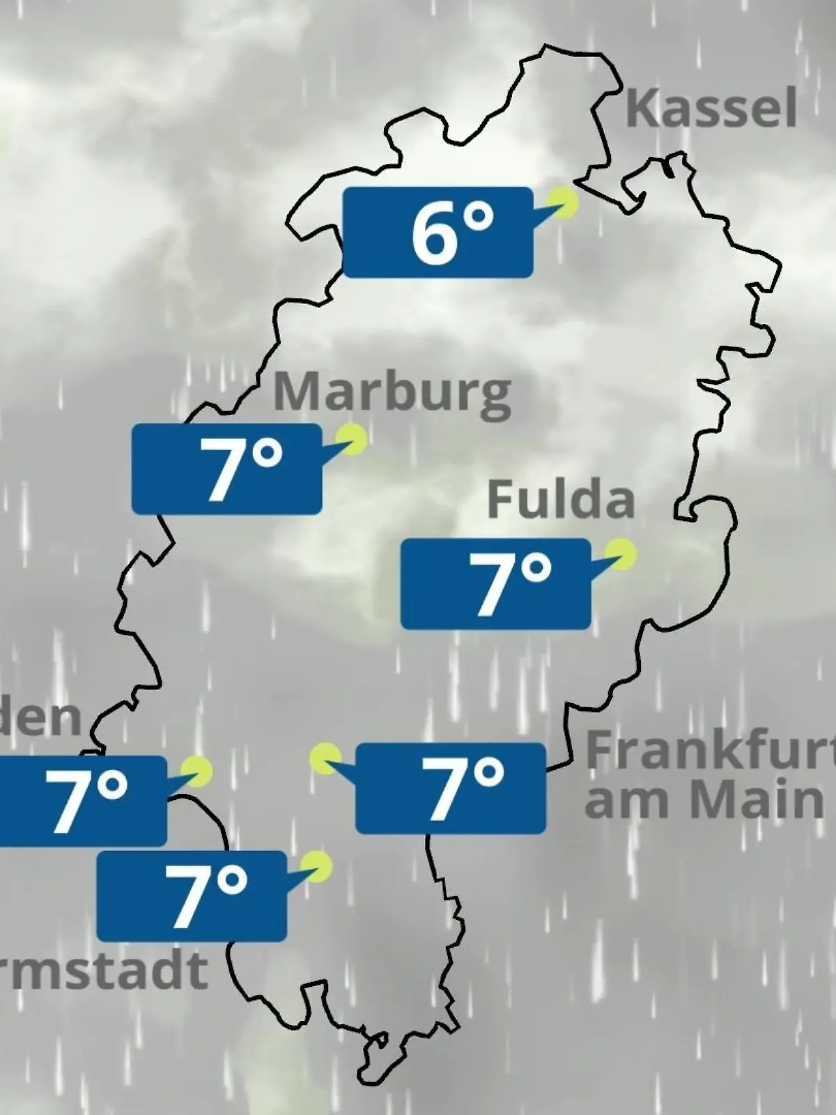 Bild zu: "Hessen: Wie wird das Wetter?"
