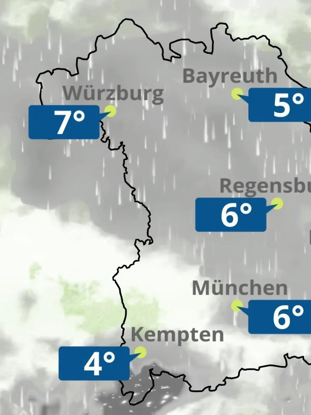 Bild zu: "Bayern: Wie wird das Wetter?"