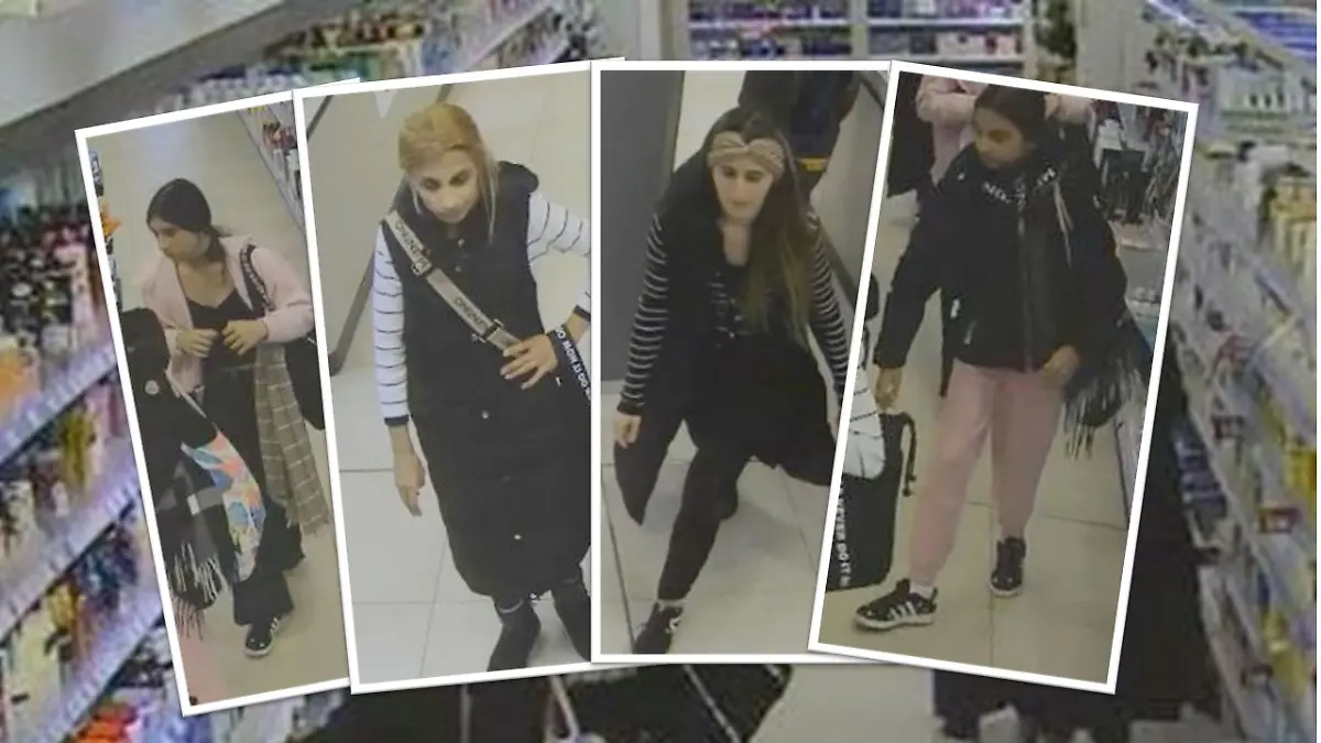 Dreiste Drogerie-Diebinnen