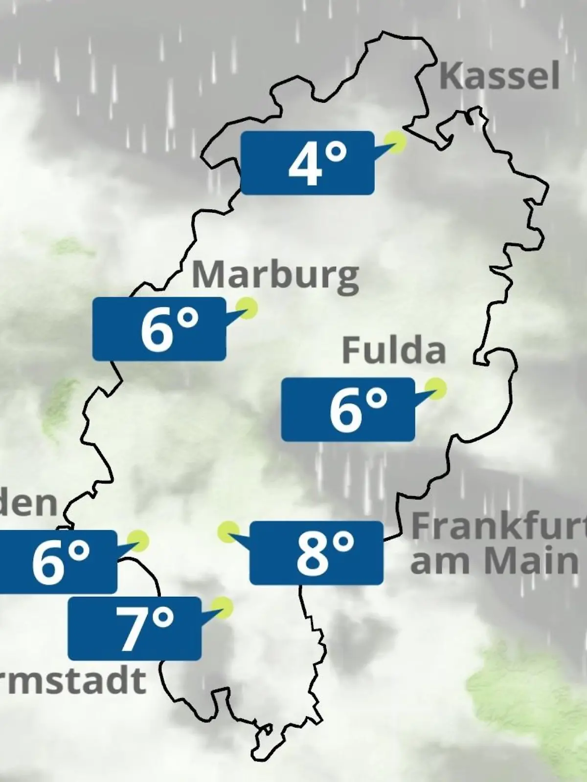 Bild zu: "Hessen: Wie wird das Wetter?"