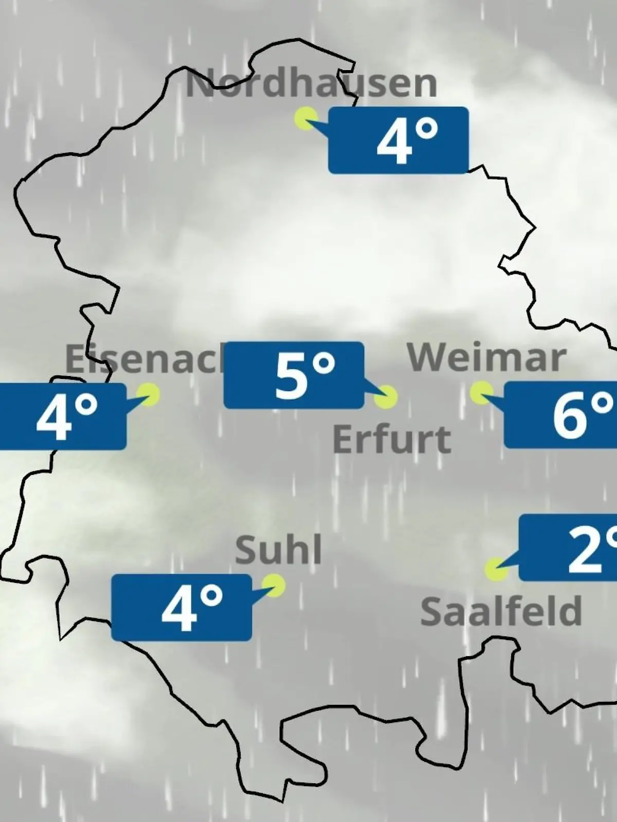 Bild zu: "Thüringen: Wie wird das Wetter?"