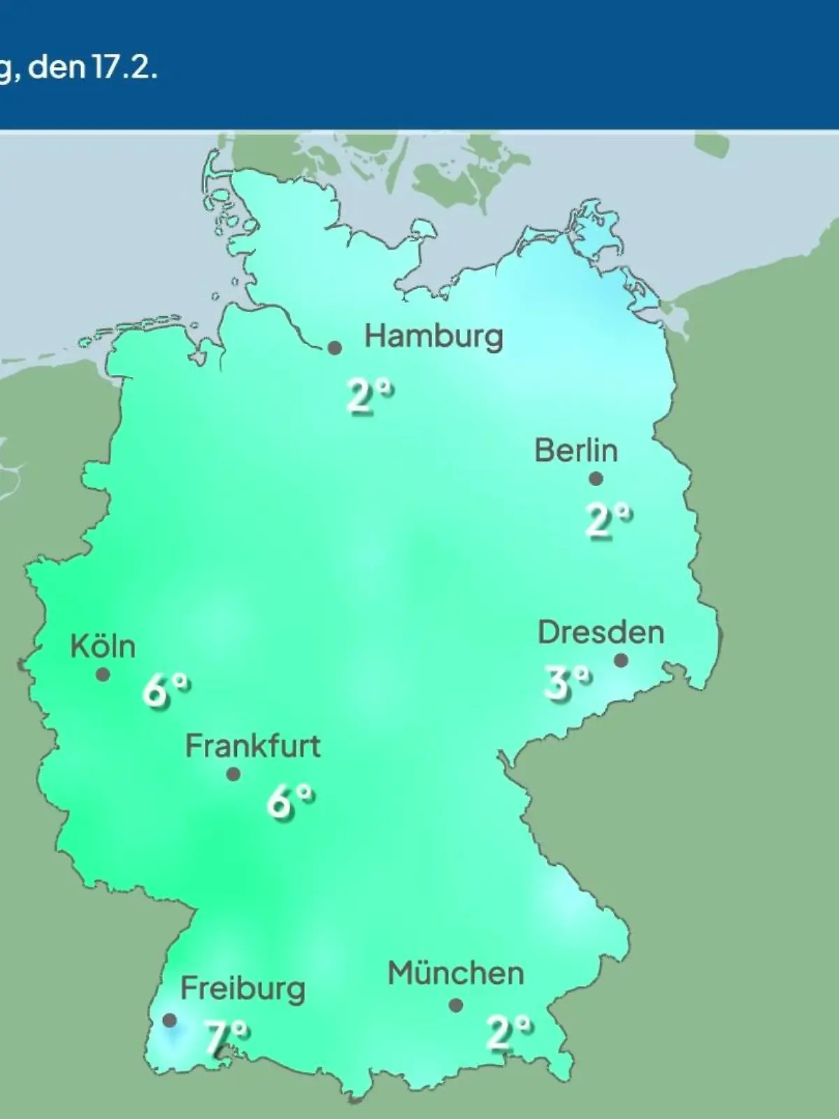 Bild zu: "Im Video: Temperatur-Vorhersage"