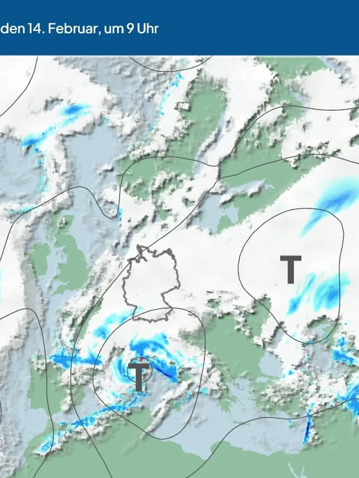 Bild zu: "Die Wetterlage der kommenden 5 Tage"