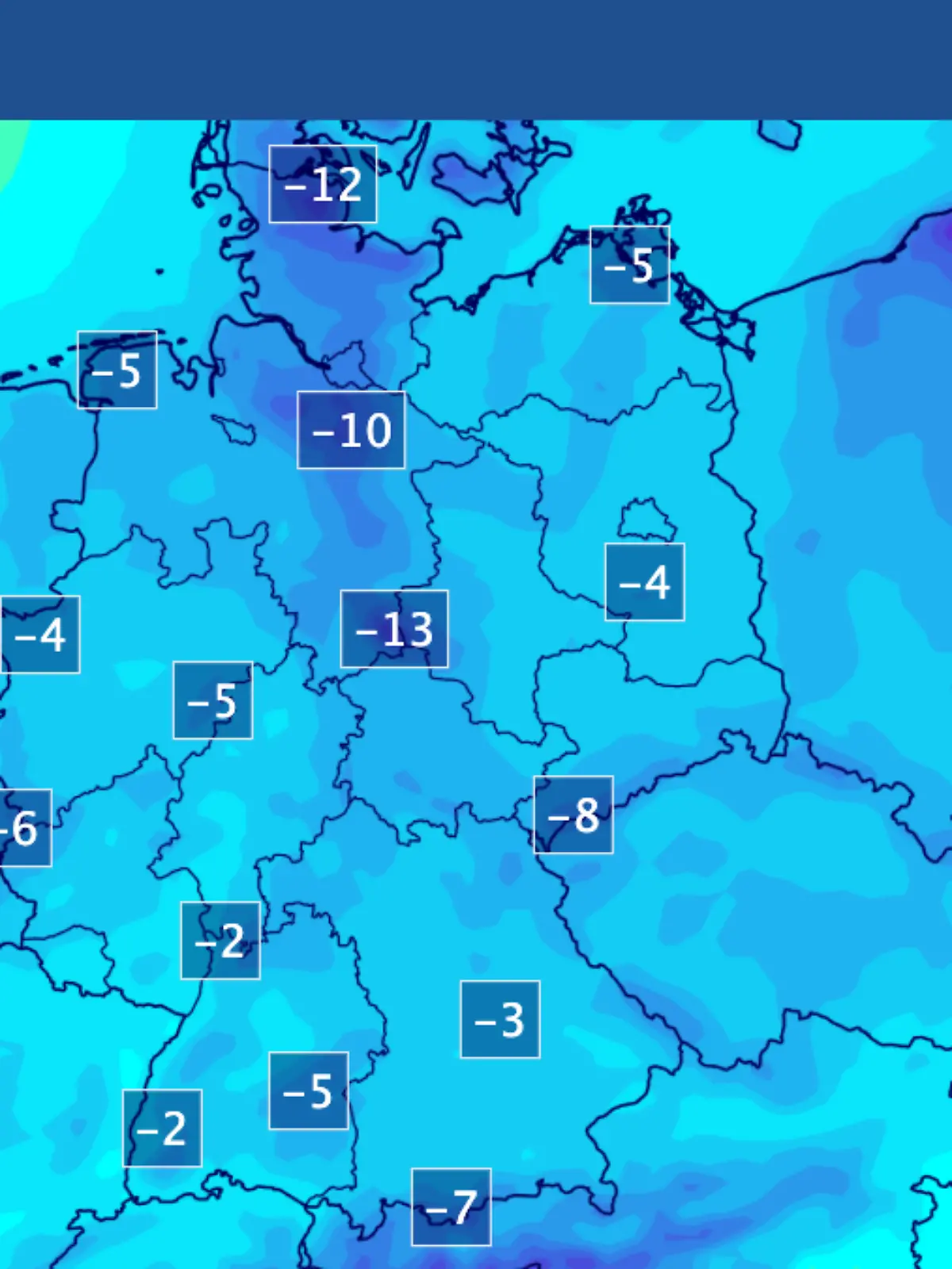 Bild zu: "Polarluft verpasst Deutschland den nächsten Frostschock"