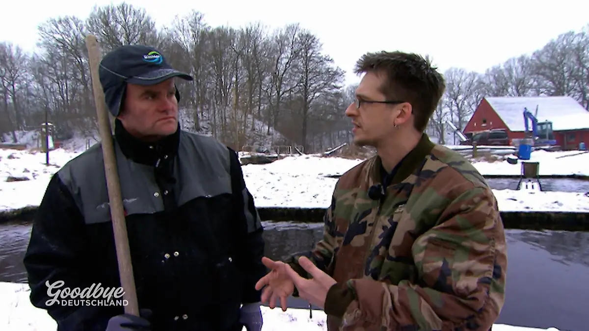 Andreas legt los: Erst einmal Fische kaufen Bestand sichern