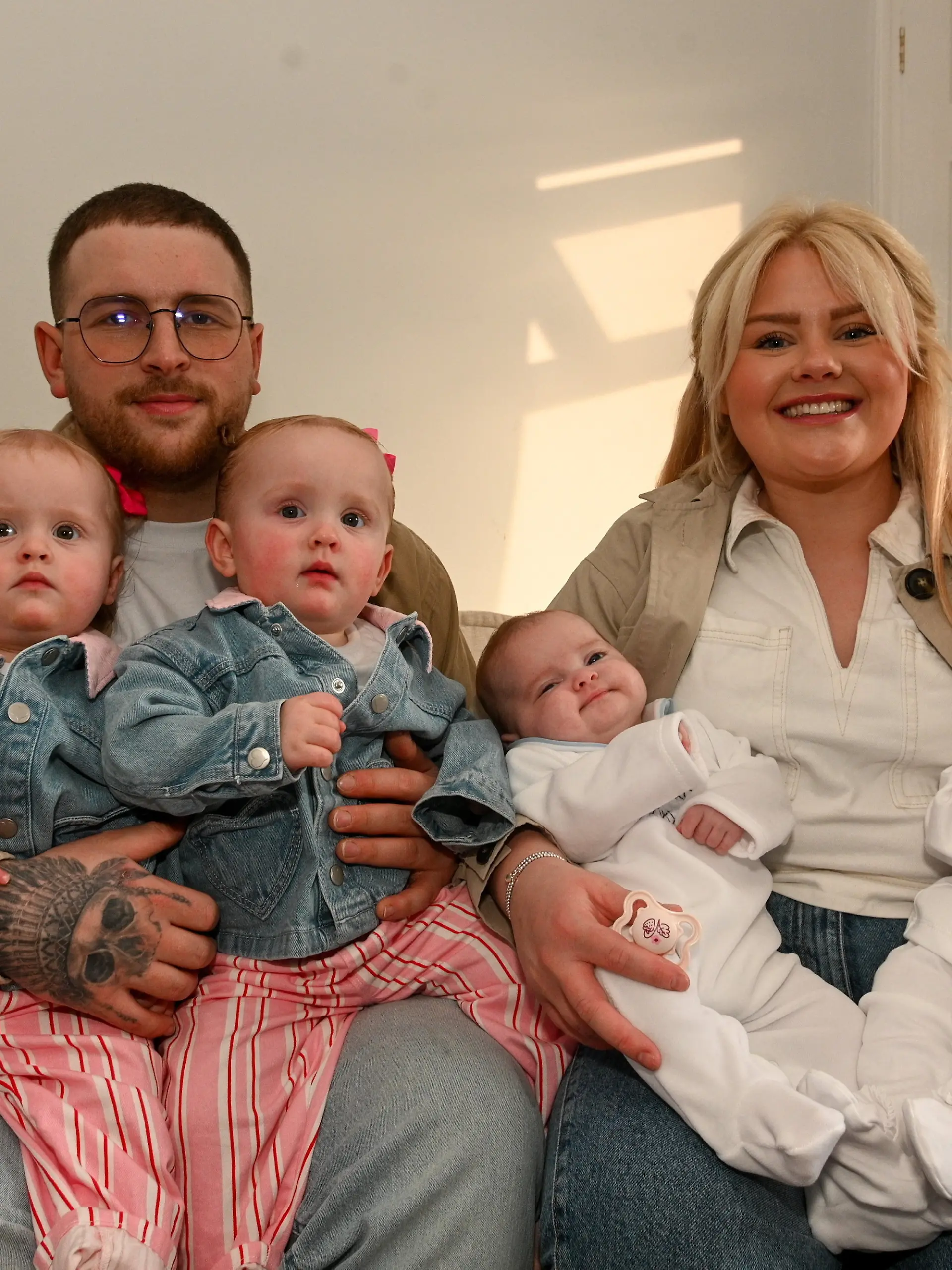 We were told we couldn't have kids, then had four naturally in a year