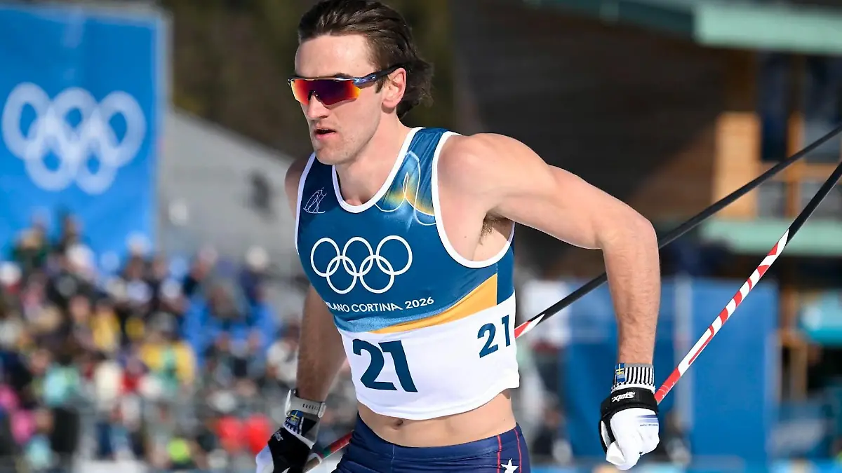 US-Skilangläufer startet „oben ohne" – dann verläuft er sich bei Rennen! Karriere-Knacks bei Olympischen Winterspielen?