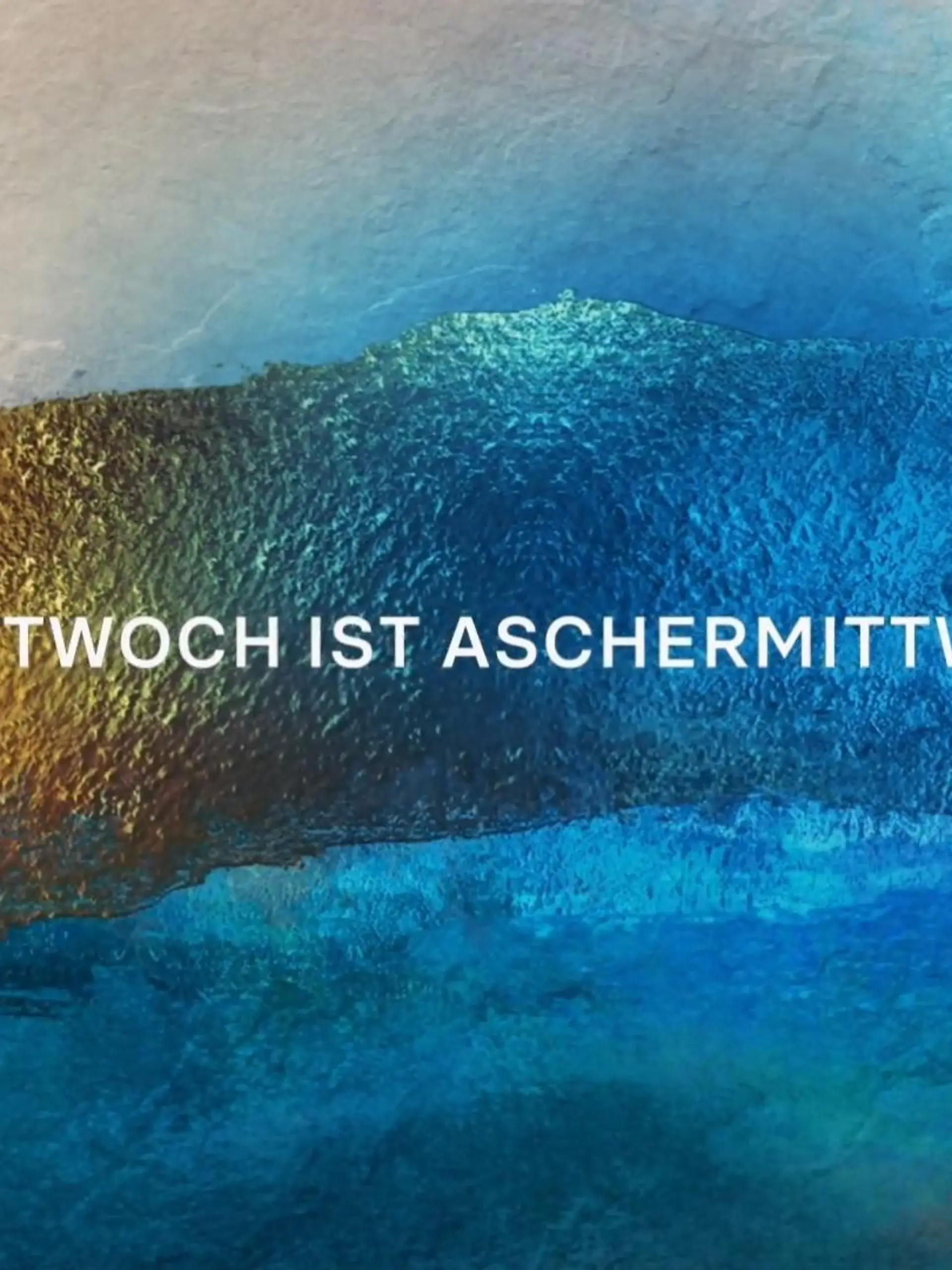Bild zu: "Mittwoch ist Aschermittwoch"