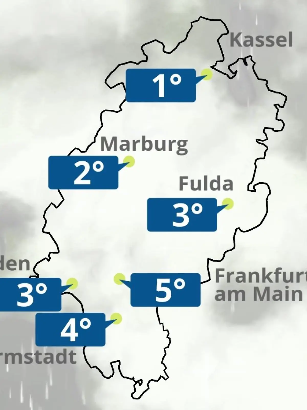 Bild zu: "Hessen: Wie wird das Wetter?"