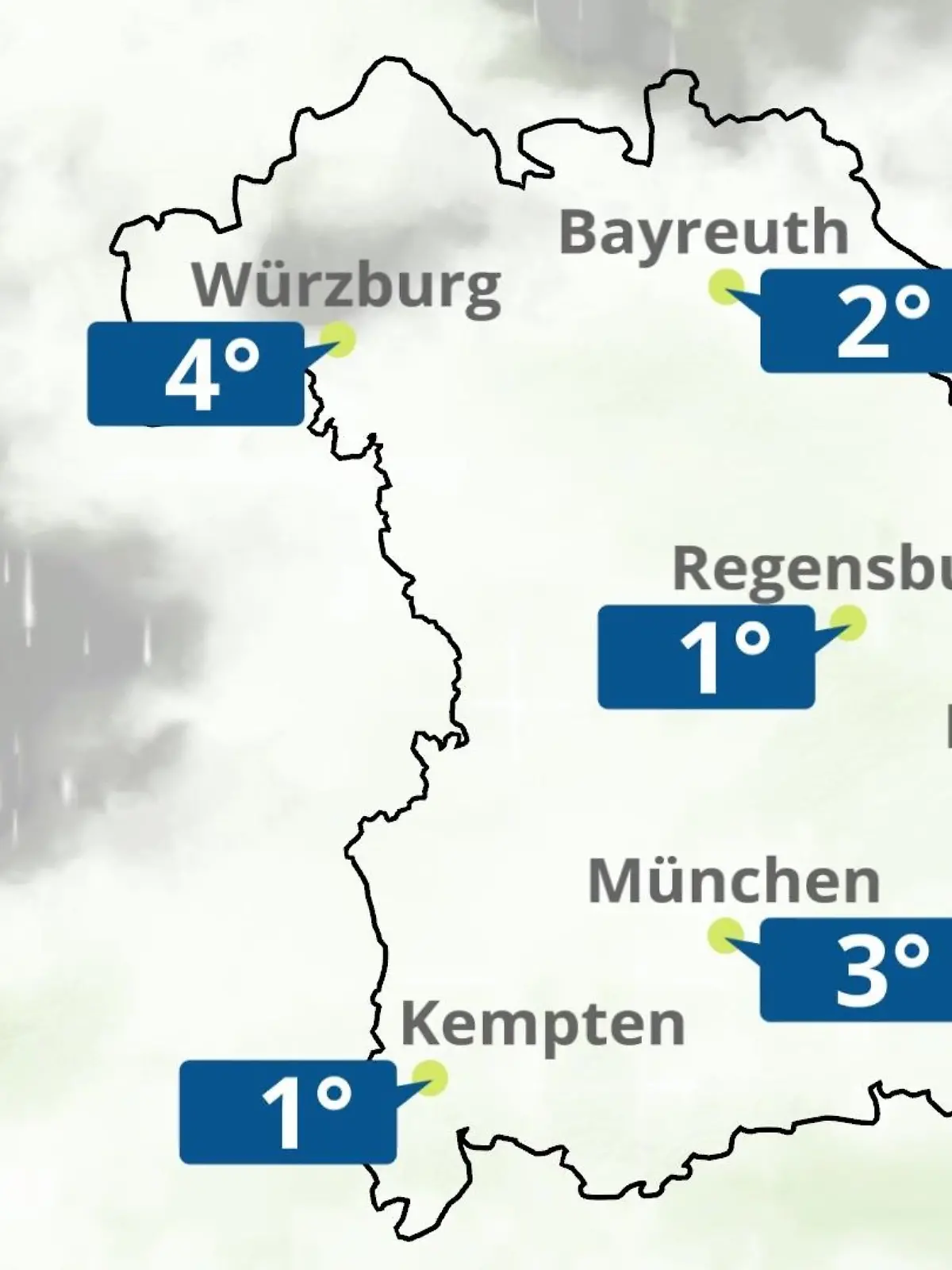 Bild zu: "Bayern: Wie wird das Wetter?"