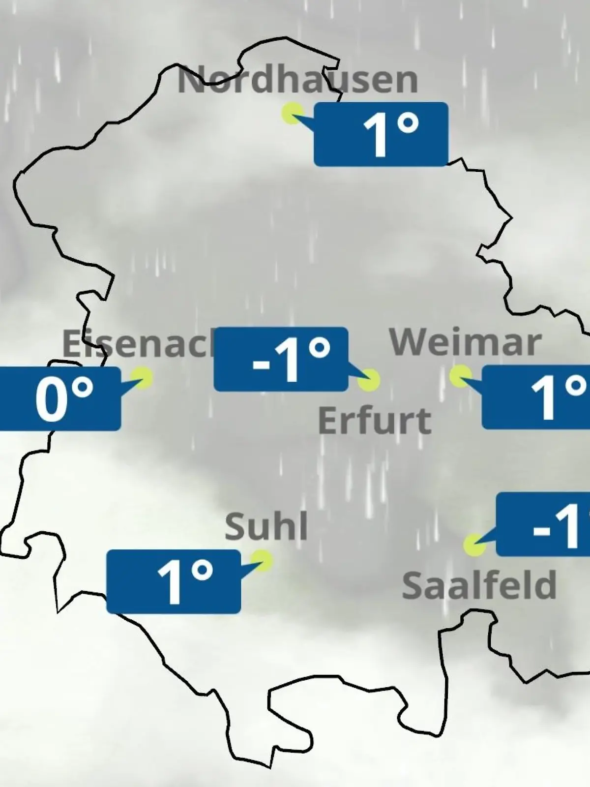 Bild zu: "Thüringen: Wie wird das Wetter?"