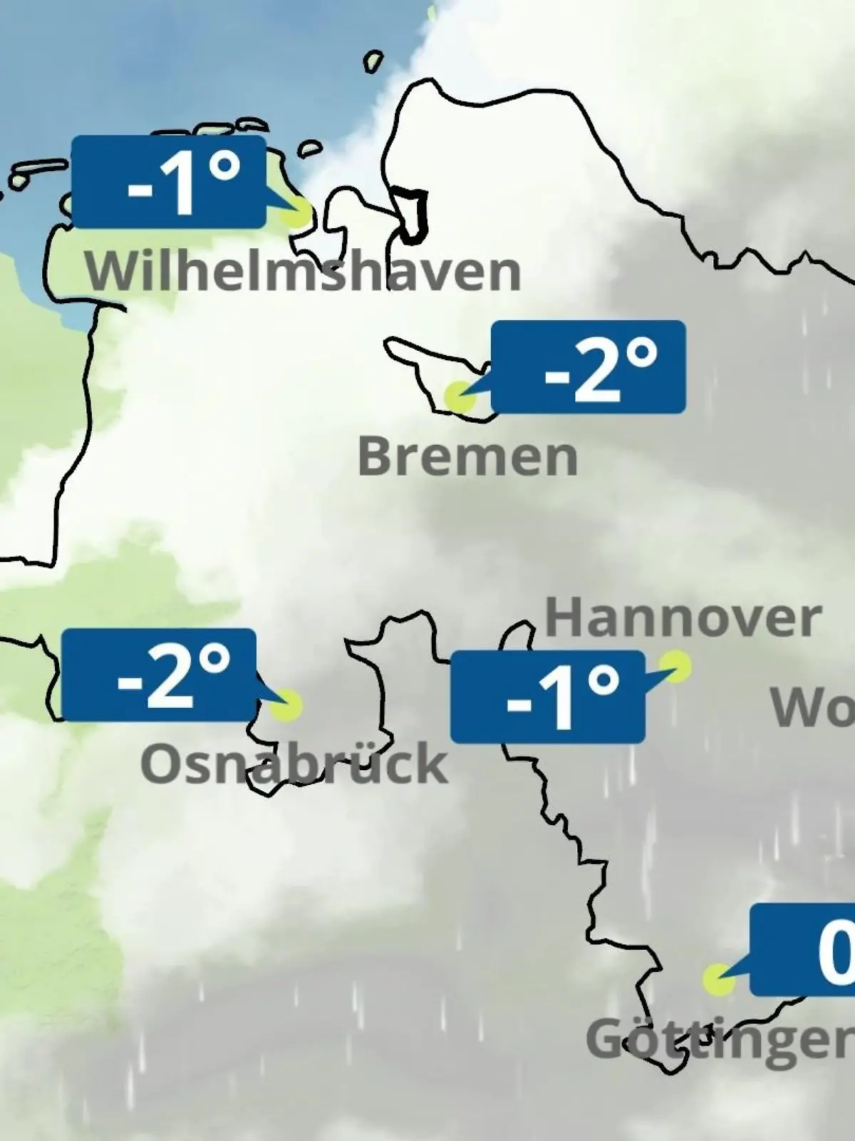 Bild zu: "Bremen und Niedersachsen: Wie wird das Wetter?"