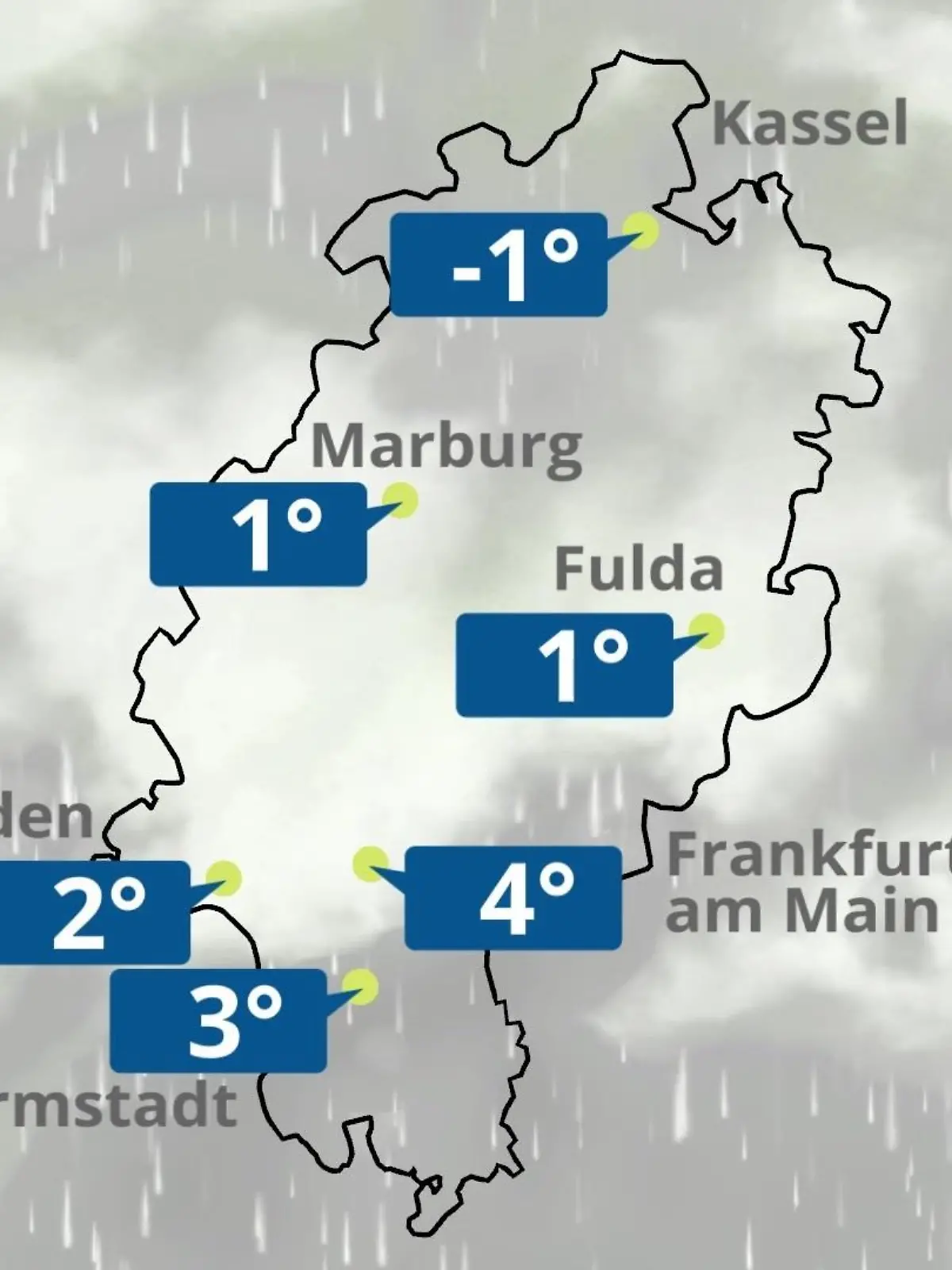Bild zu: "Hessen: Wie wird das Wetter?"