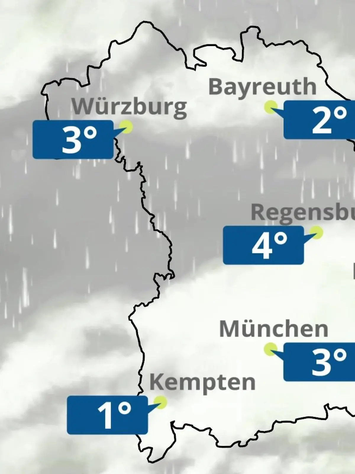 Bild zu: "Bayern: Wie wird das Wetter?"