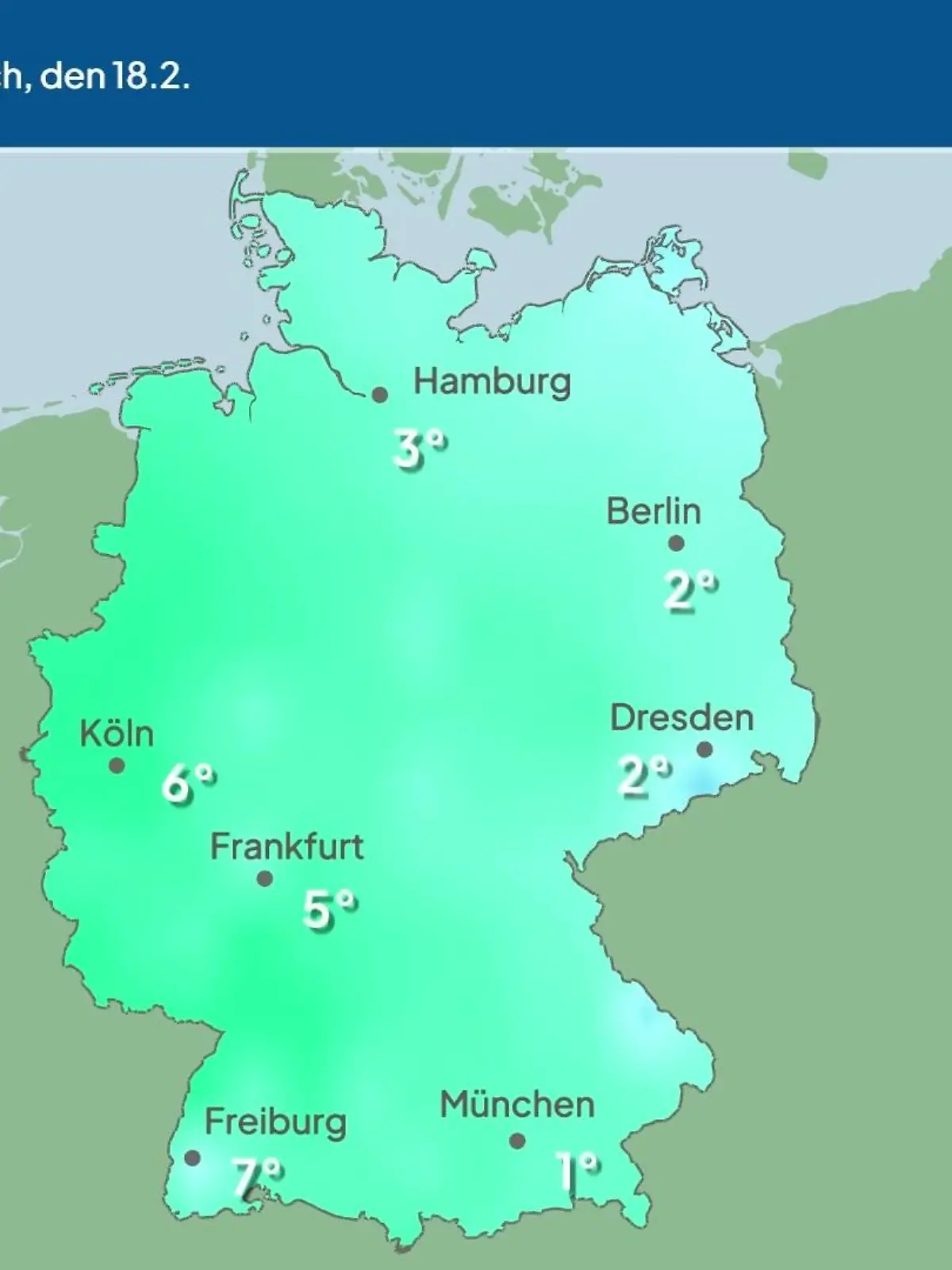 Bild zu: "Im Video: Temperatur-Vorhersage"