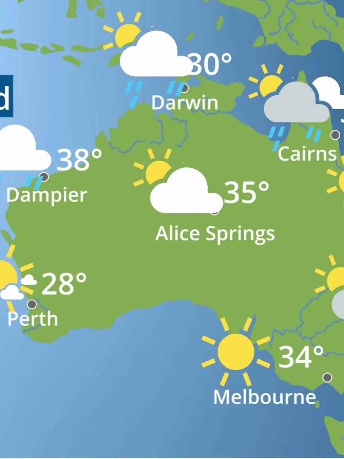 Bild zu: "Australien: Wie wird das Wetter?"