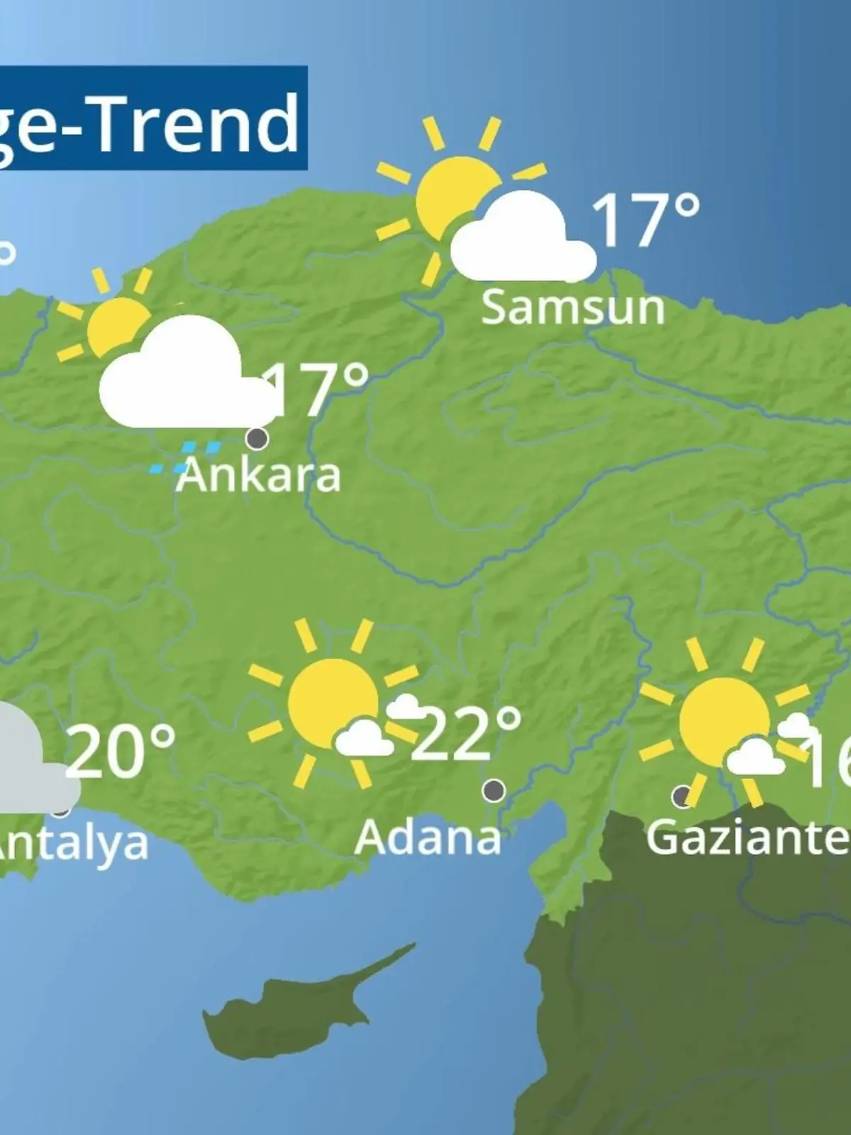 Bild zu: "Türkei: Wie wird das Wetter?"