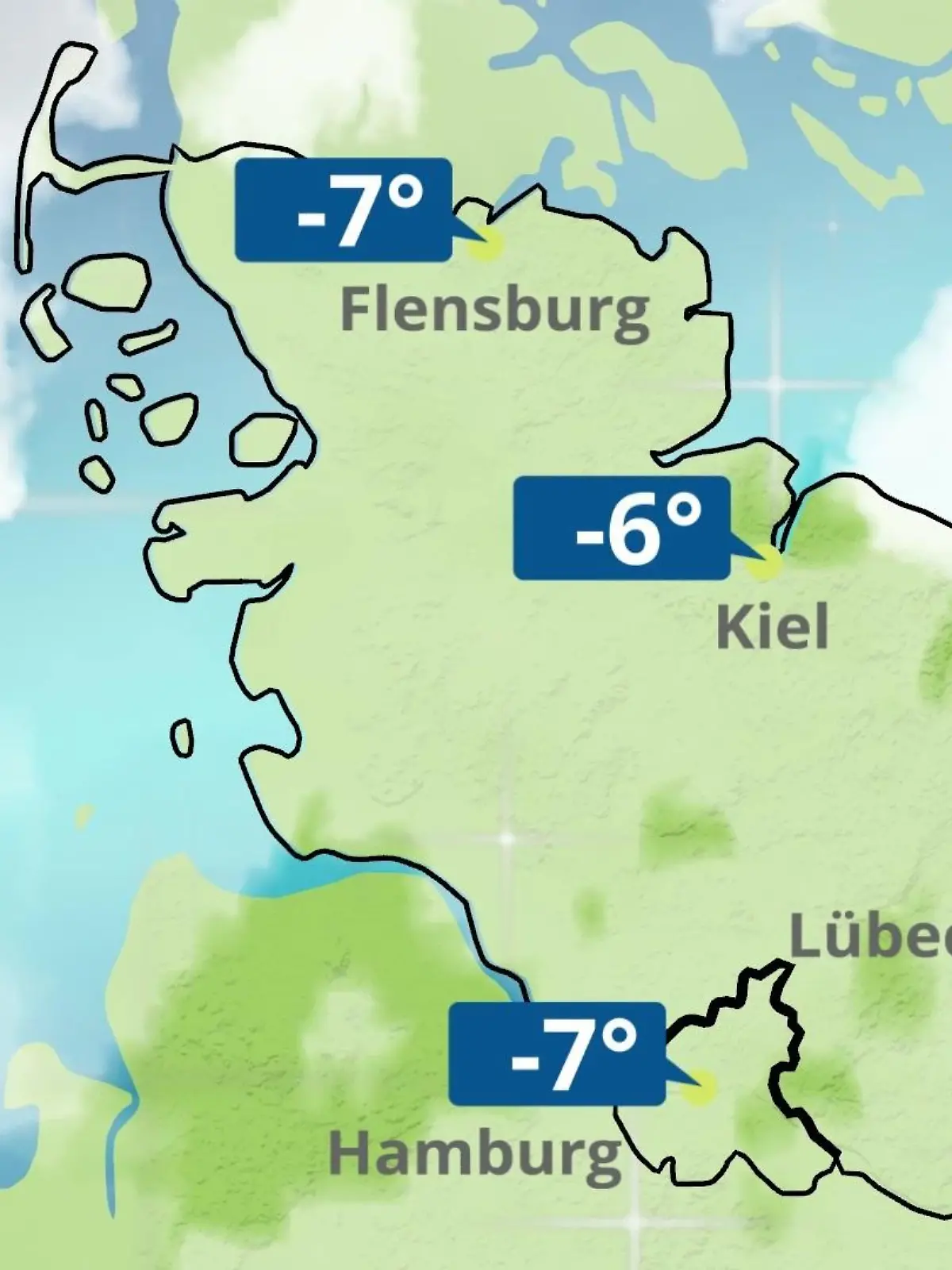 Bild zu: "Hamburg, Schleswig-Holstein: Wie wird das Wetter?"
