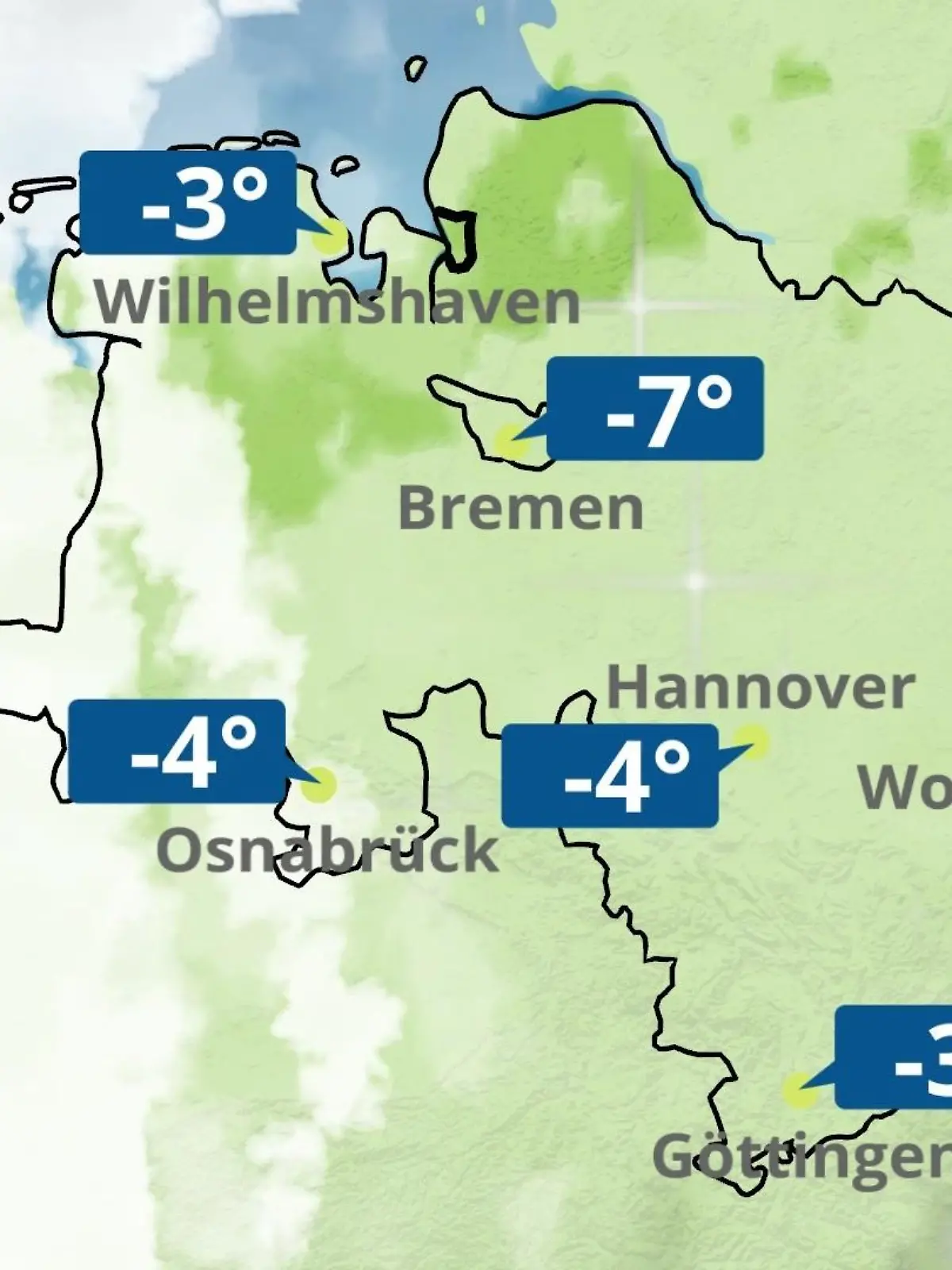 Bild zu: "Bremen und Niedersachsen: Wie wird das Wetter?"