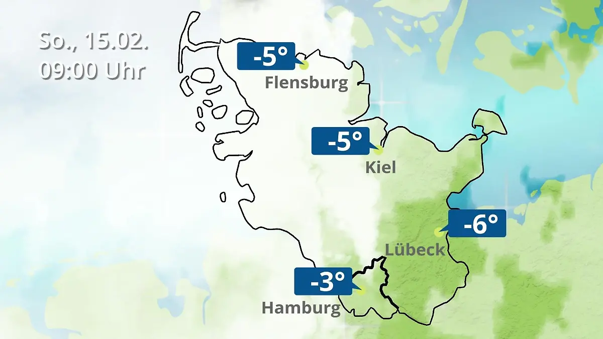 Hamburg, Schleswig-Holstein: Wie wird das Wetter? Regen- und Wolkenfilm für die Nordsee- und Ostseeküste