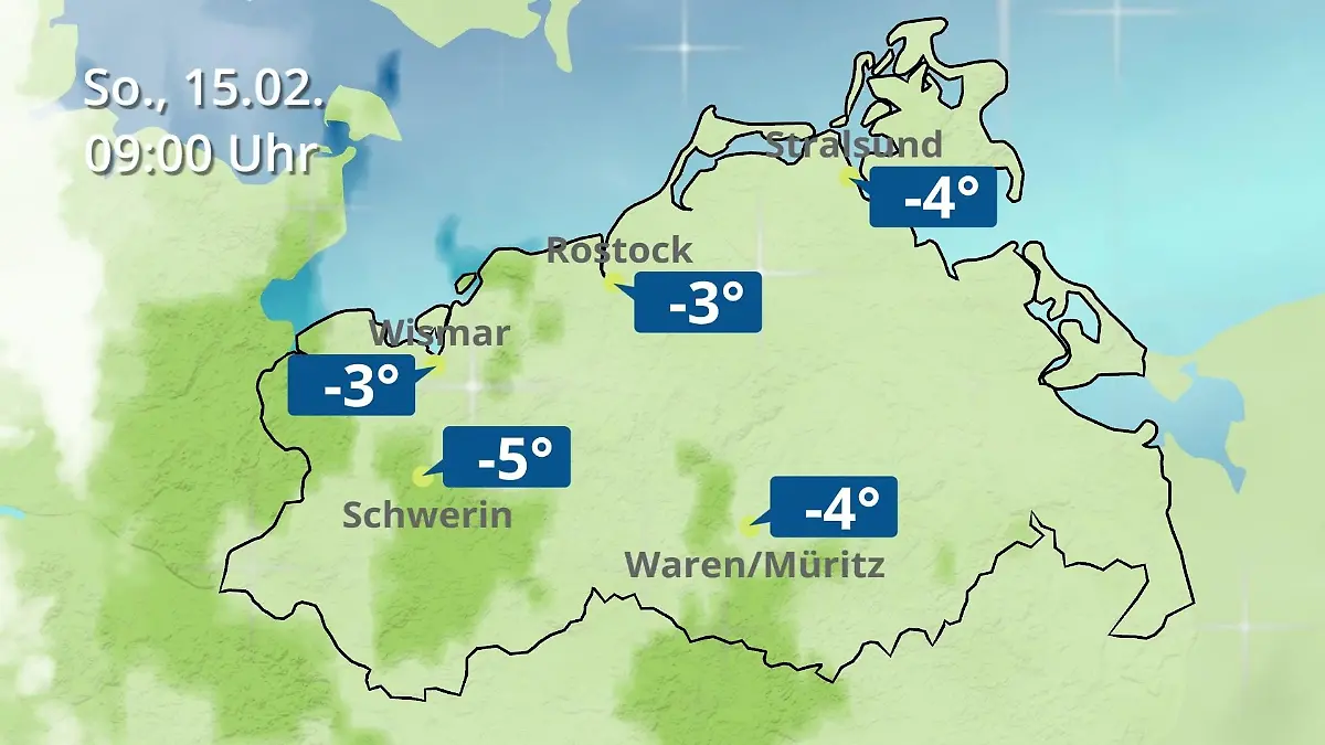 Mecklenburg-Vorpommern: Wie wird das Wetter? Regen- und Wolkenfilm für Rostock, Rügen und die Ostseeküste