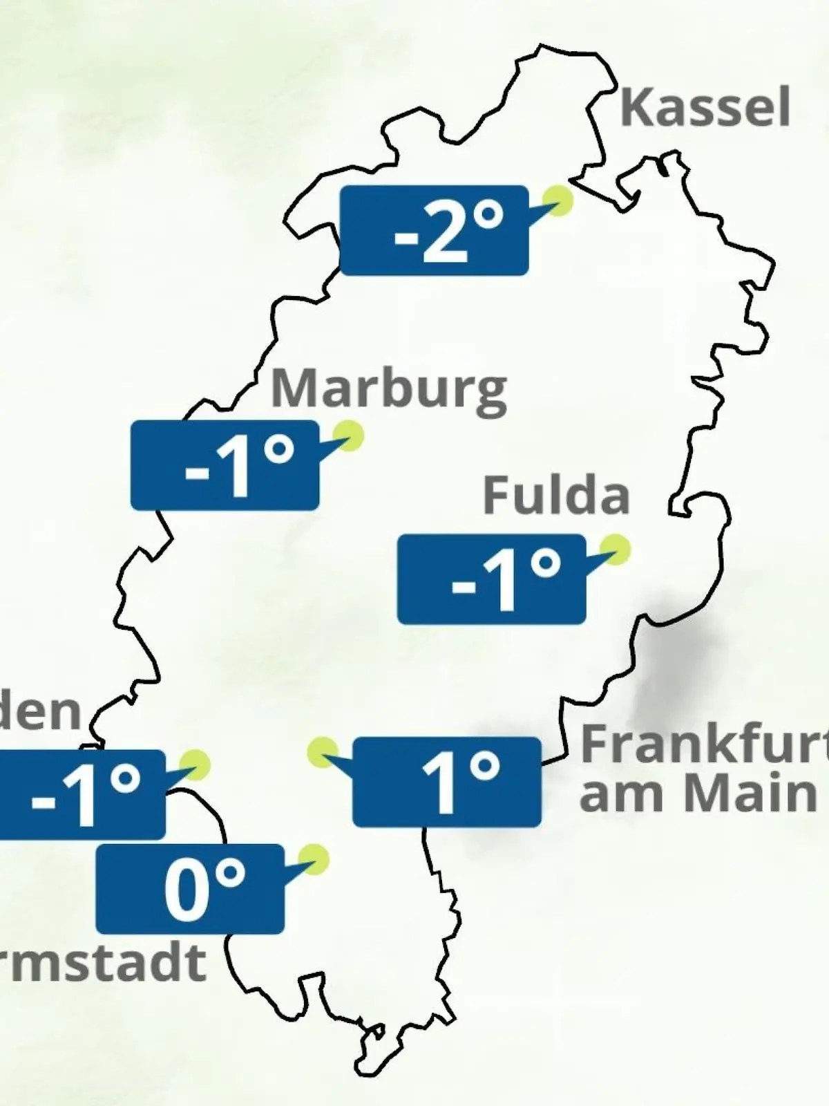 Bild zu: "Hessen: Wie wird das Wetter?"