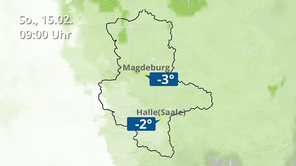 Sachsen-Anhalt: Wie wird das Wetter? Regen und Wolkenfilm für Halle und Magdeburg